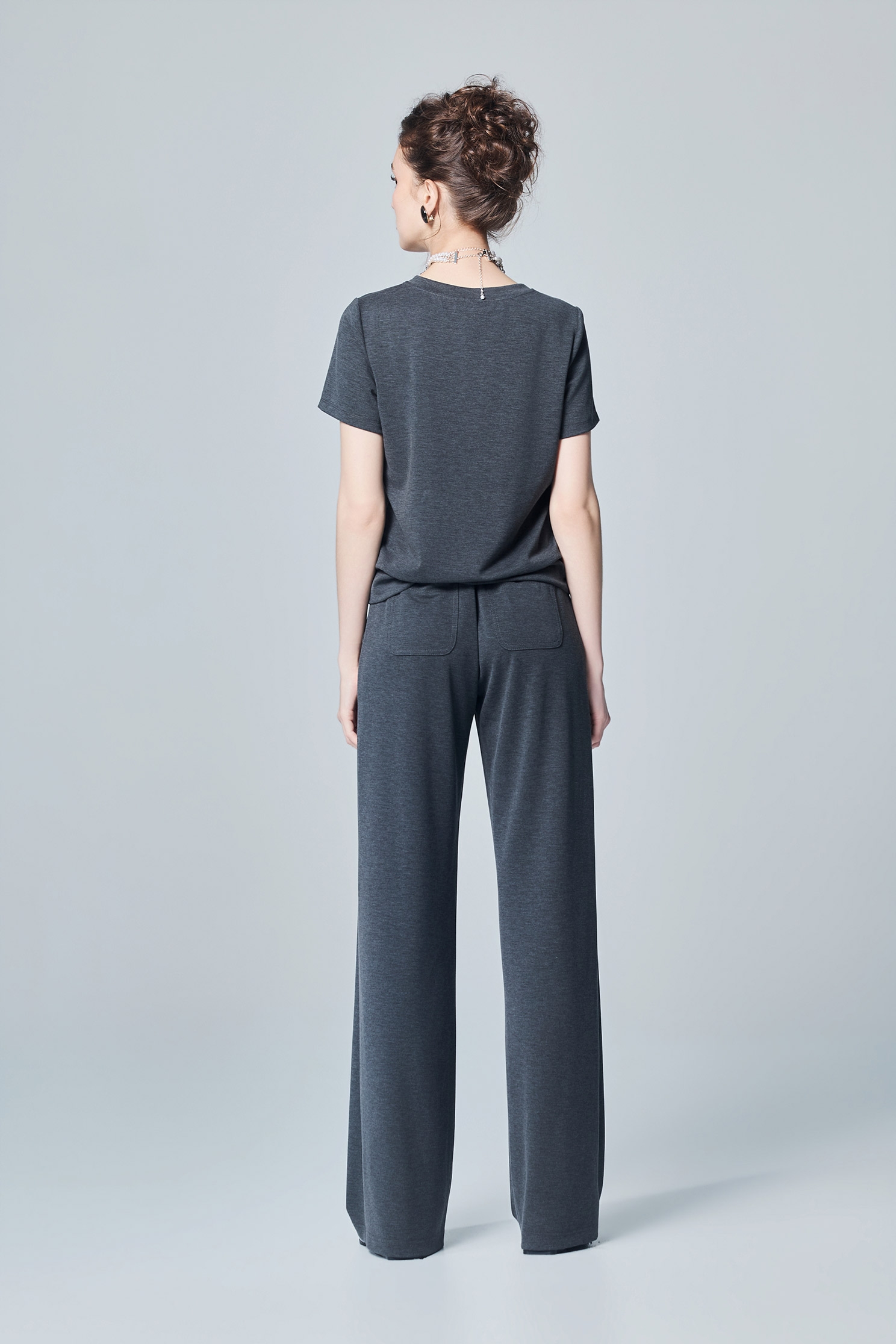 Casual Wide Leg PantsCasual Wide Leg Pants,Culottes,Season (AW) Look,Lace,pants