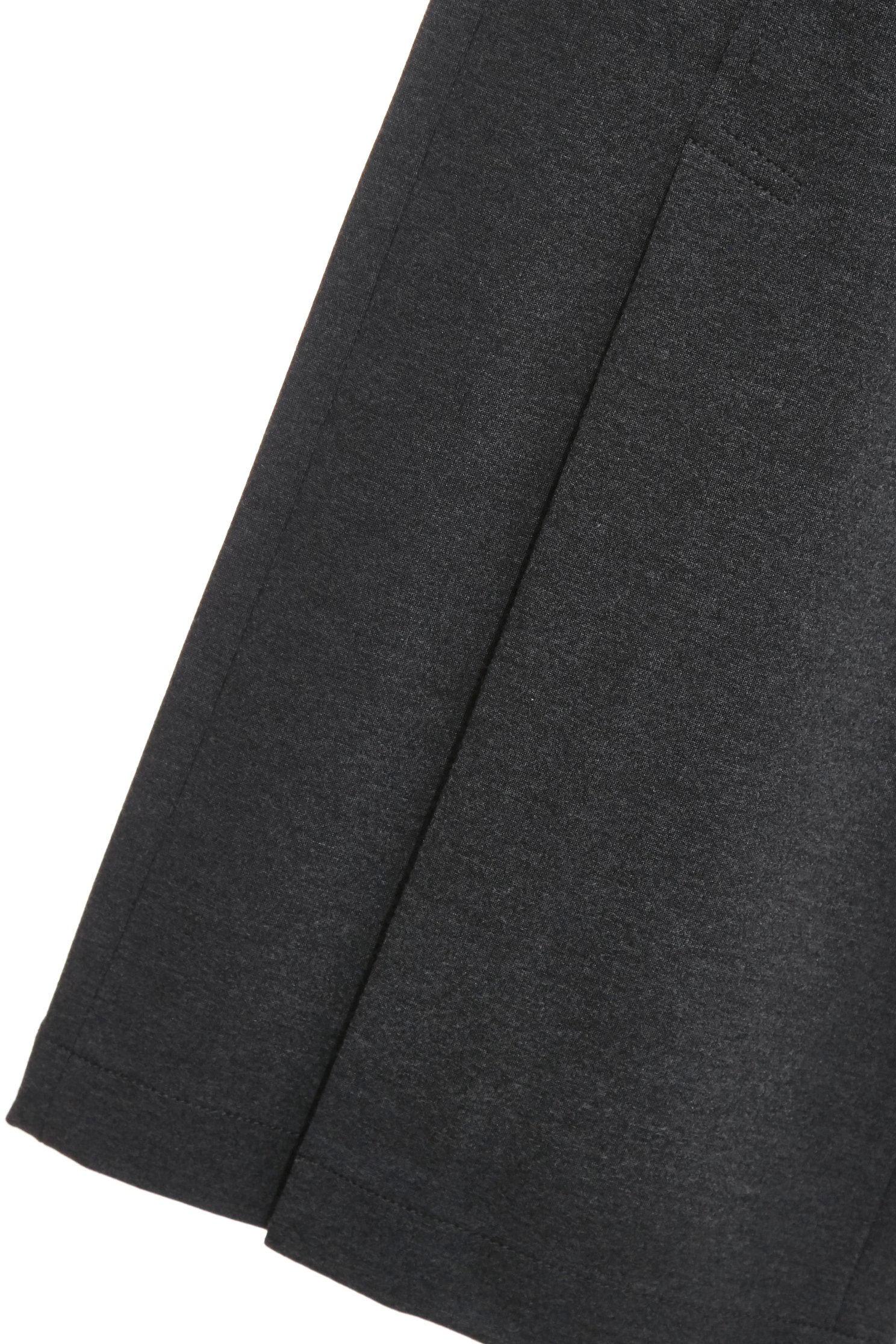 Minimalist Front Slit PantsMinimalist Front Slit Pants,Embroidered,Culottes,Season (AW) Look,pants,Black pants