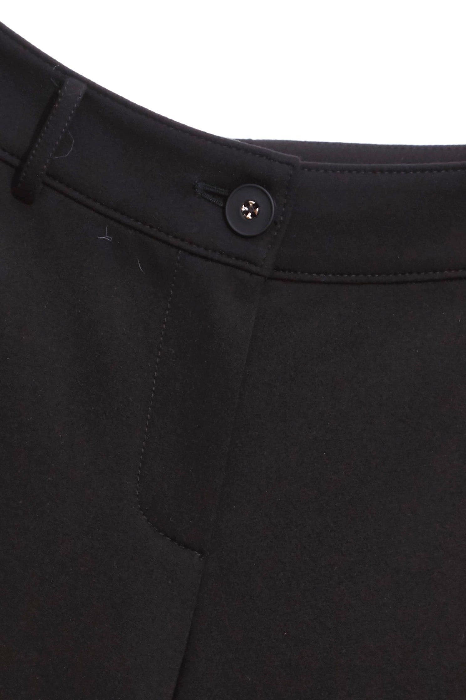 Minimalist Front Slit PantsMinimalist Front Slit Pants,Embroidered,Culottes,Season (AW) Look,pants,Black pants