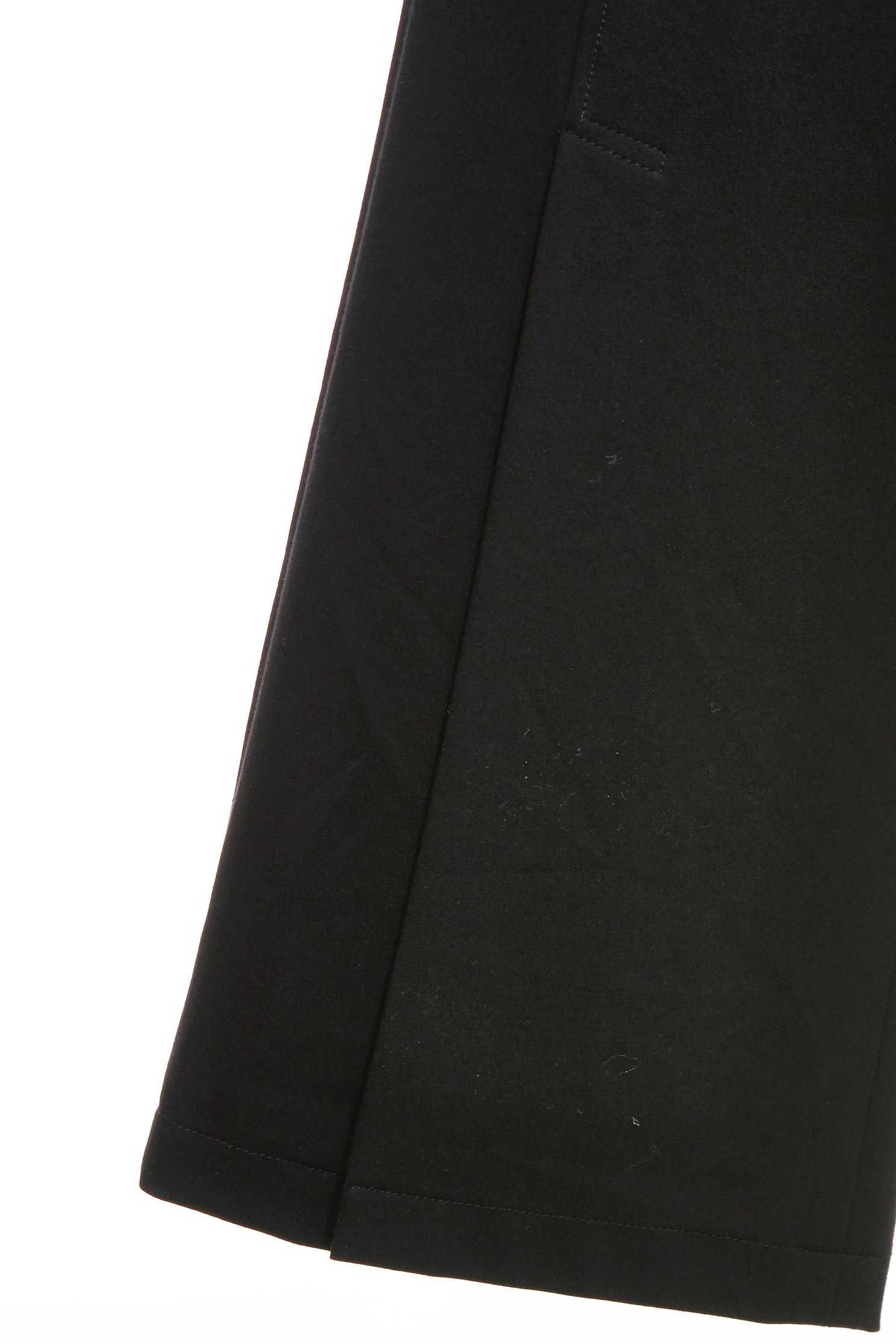 Minimalist Front Slit PantsMinimalist Front Slit Pants,Embroidered,Culottes,Season (AW) Look,pants,Black pants