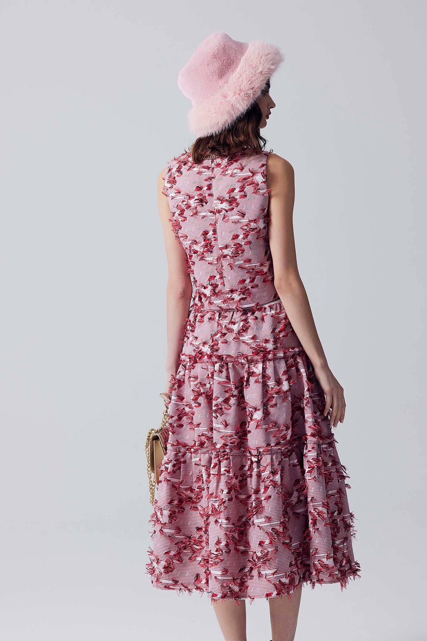 Fringe Crop VestFringe Crop Vest,sleeveless tops,Season (AW) Look,sleeveless tops