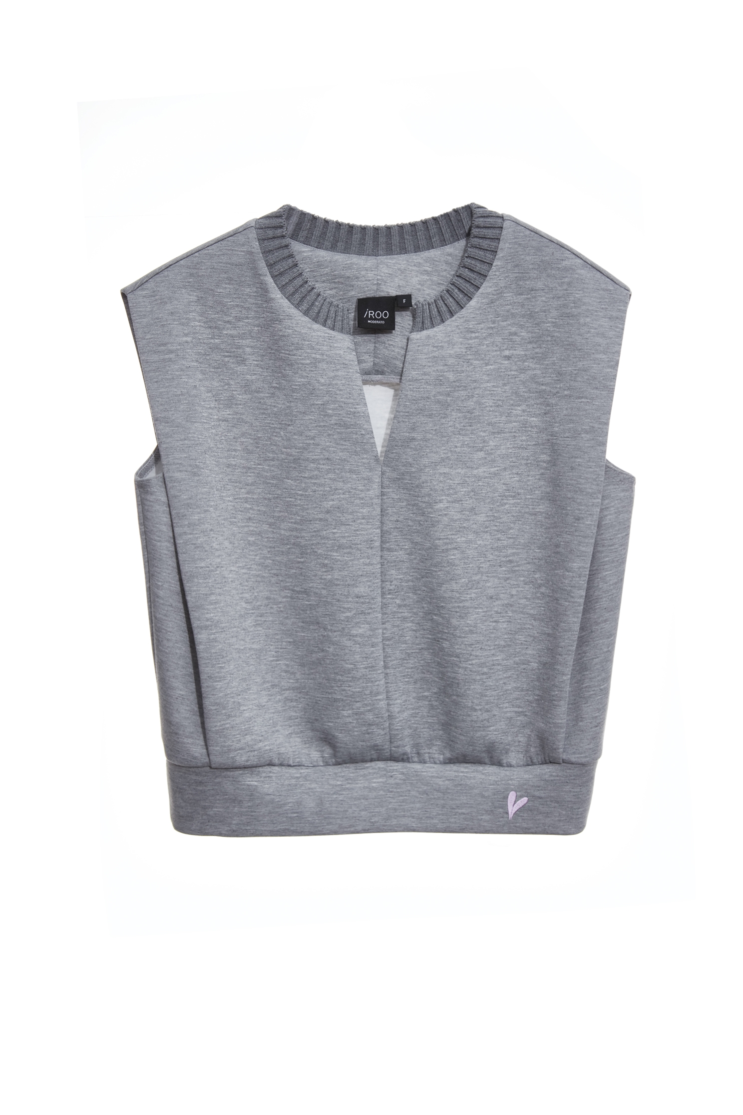 Casual Vest Wuth Heart Embroidery LogoCasual Vest Wuth Heart Embroidery Logo,V-Neck T shirts,sleeveless tops,Tops,Embroidered,co-ord sets,sleeveless tops,Season (AW) Look,sleeveless tops,upperclass