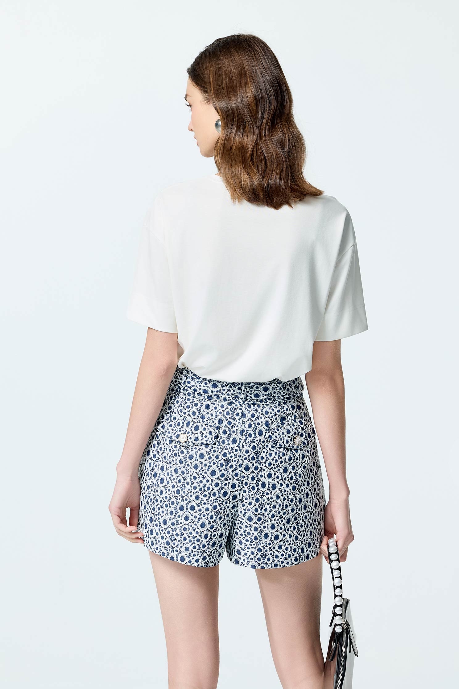 Front Slogan Drop Shoulder TeeFront Slogan Drop Shoulder Tee,Tops,Embroidered,Season (SS) Look,White tops,black tops