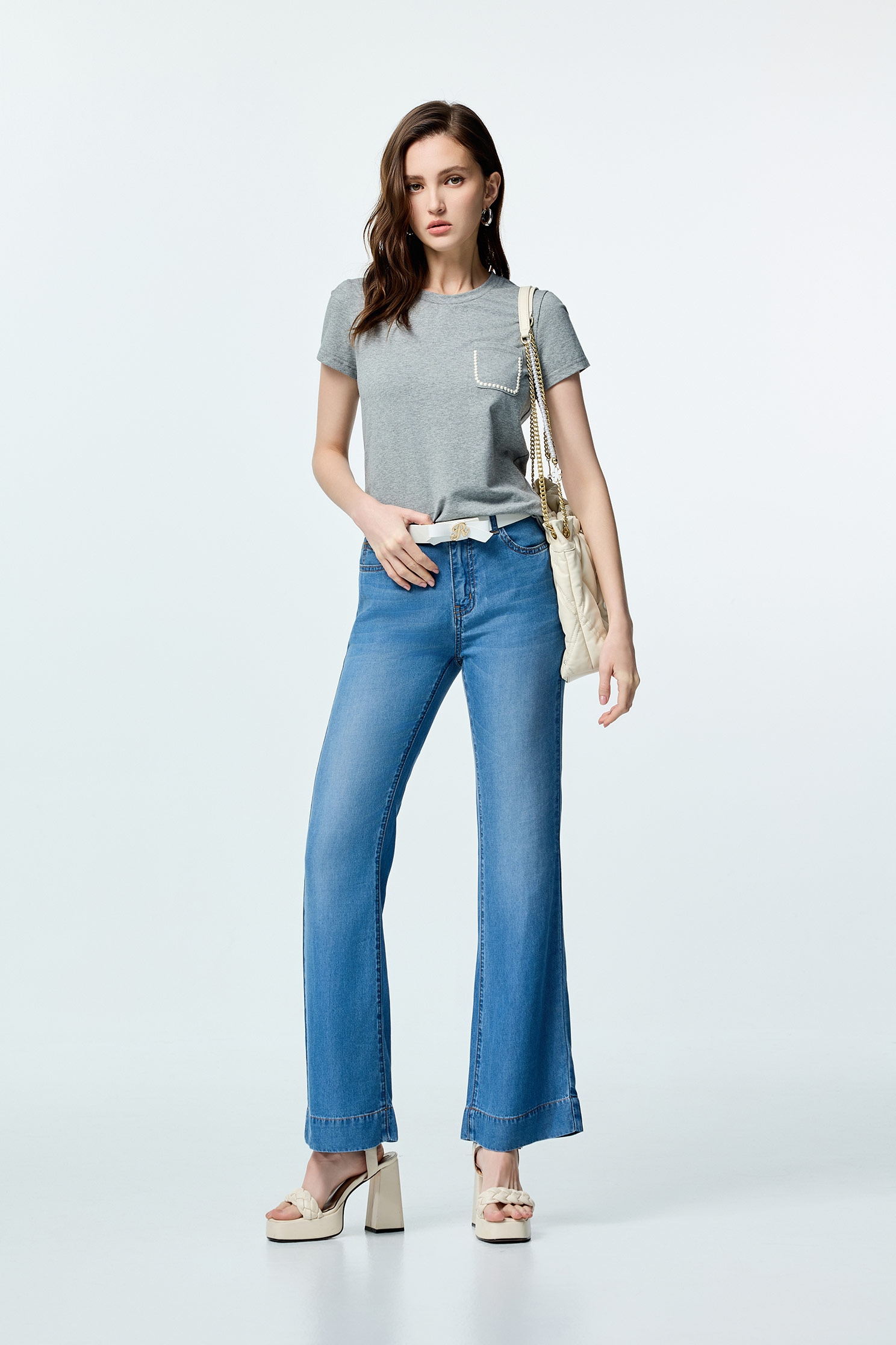 Pearl Applique Short Sleeve TeePearl Applique Short Sleeve Tee