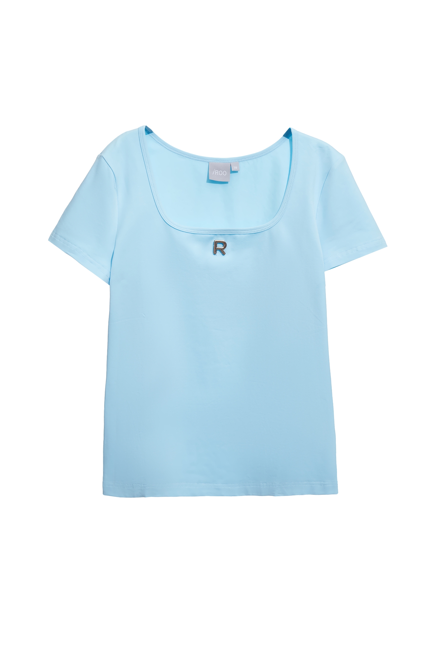 R Logo Short Sleeve TeeR Logo Short Sleeve Tee,U-Neck T shirts,Tops,Season (SS) Look,Cotton