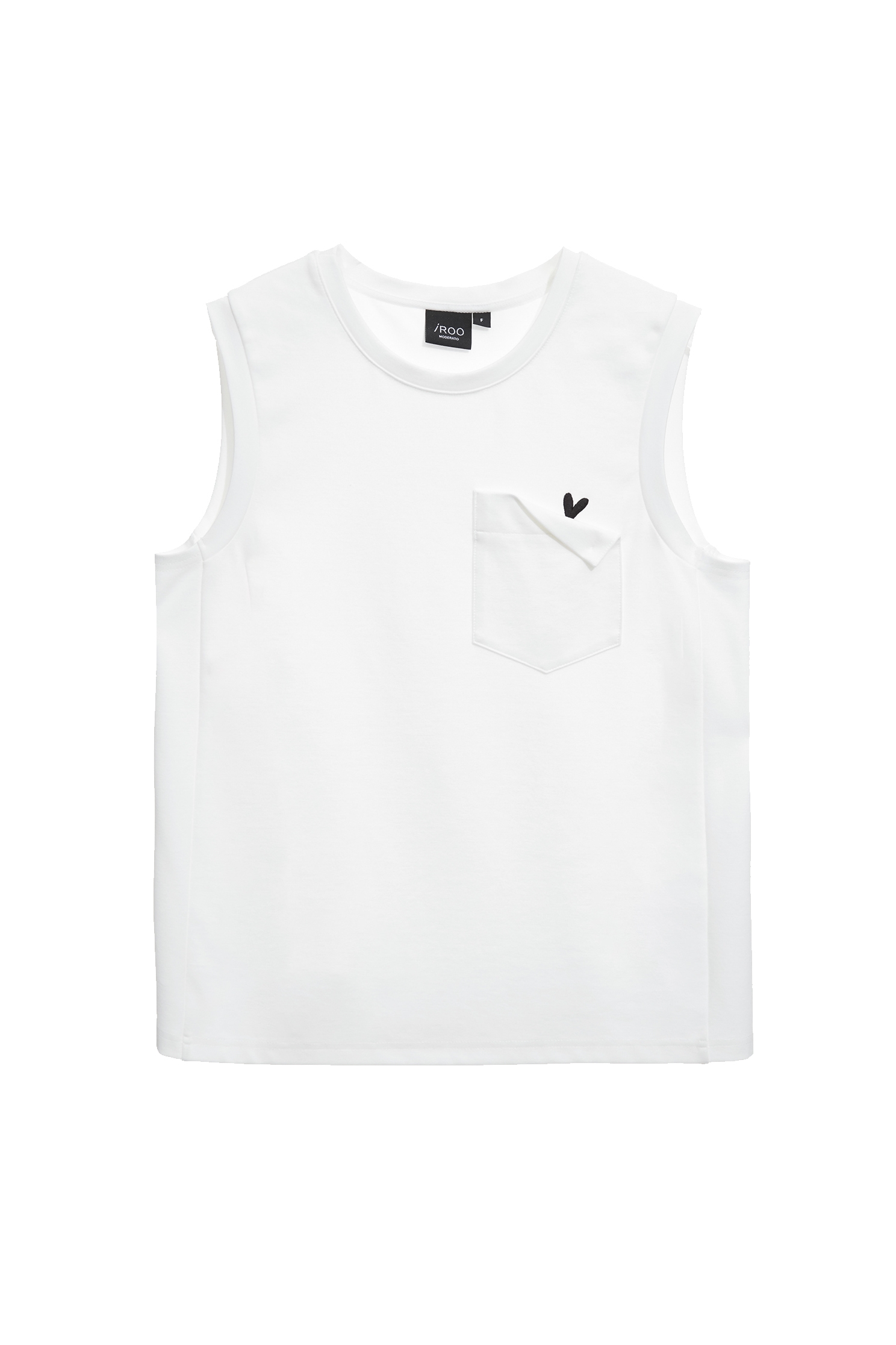 Stylish Pocket Minimalist VestStylish Pocket Minimalist Vest,sleeveless tops,Tops,White tops,Season (AW) Look,sleeveless tops
