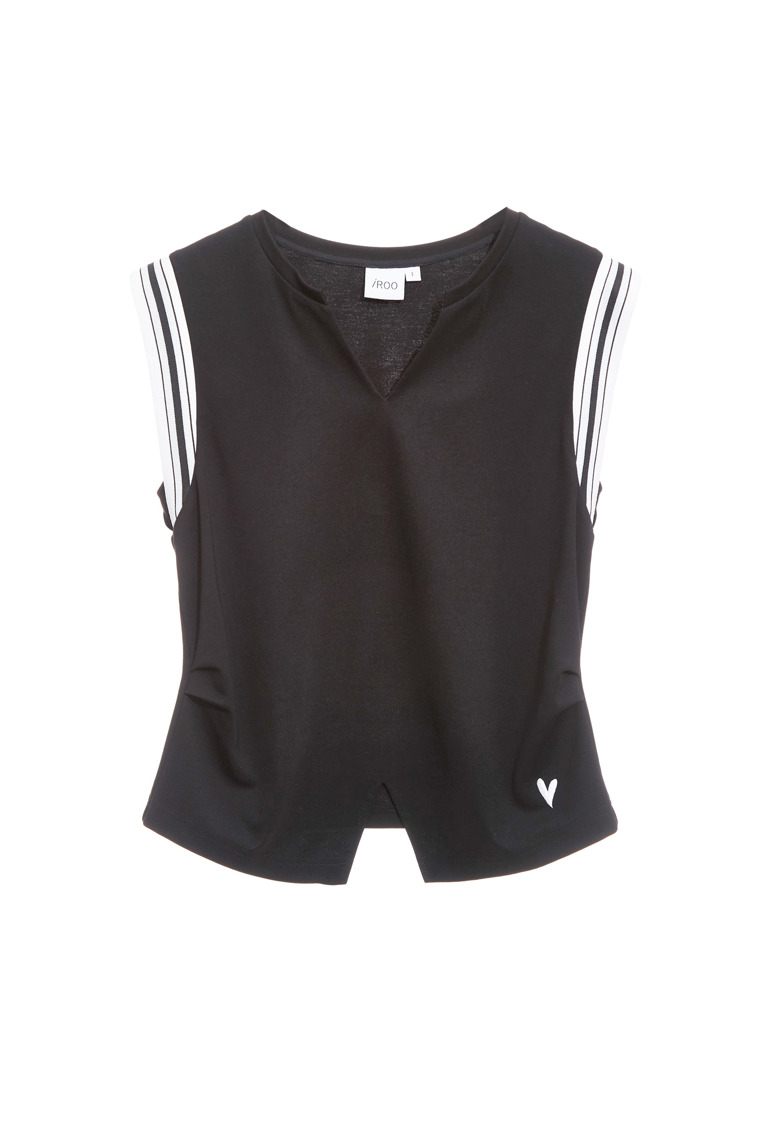 Contrast Trim Detail Sports Style VestContrast Trim Detail Sports Style Vest,sleeveless tops,Tops,White tops,Season (AW) Look,sleeveless tops,black tops