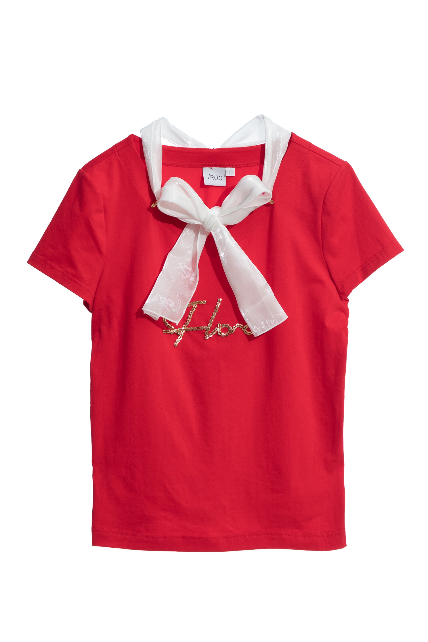 Slogan Tee With Contrast Ribbon DetailSlogan Tee With Contrast Ribbon Detail,T-shirts,Tops,Season (SS) Look