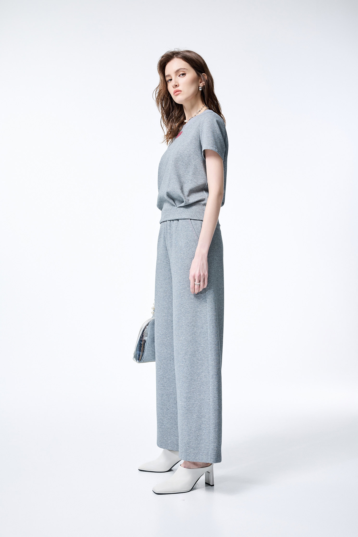 Heart Logo Short Sleeve TeeHeart Logo Short Sleeve Tee,Tops,Season (SS) Look,pearl