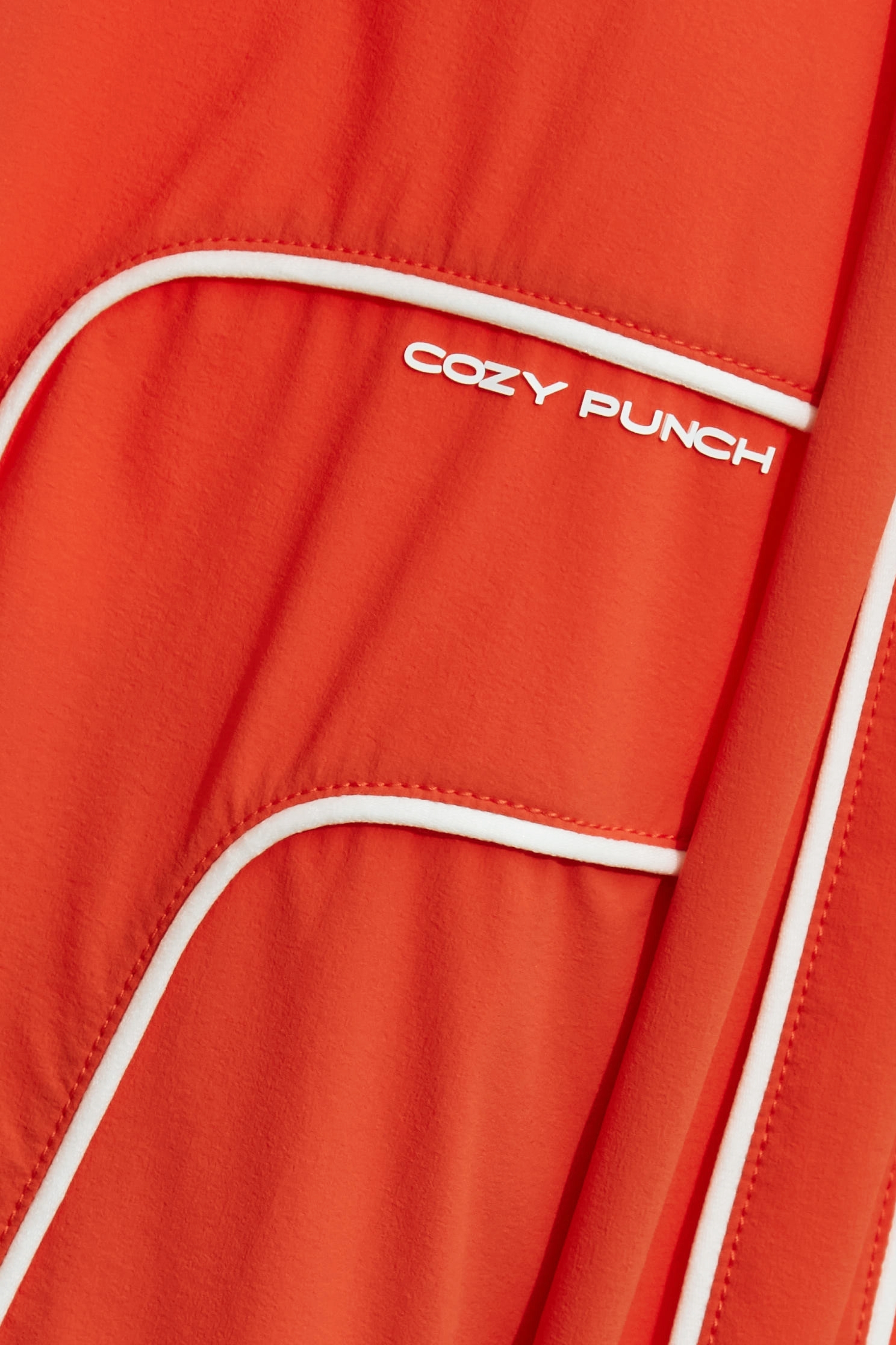 Contrast Trim Detail Sun Protection Collagen JacketSunset Coral Color Collagen Jacket,Cool Tech Activewear,CoolTechActivewear,COZY PUNCH,Jackets,Outerwear,Season (SS) Look,Hoodie jackets
