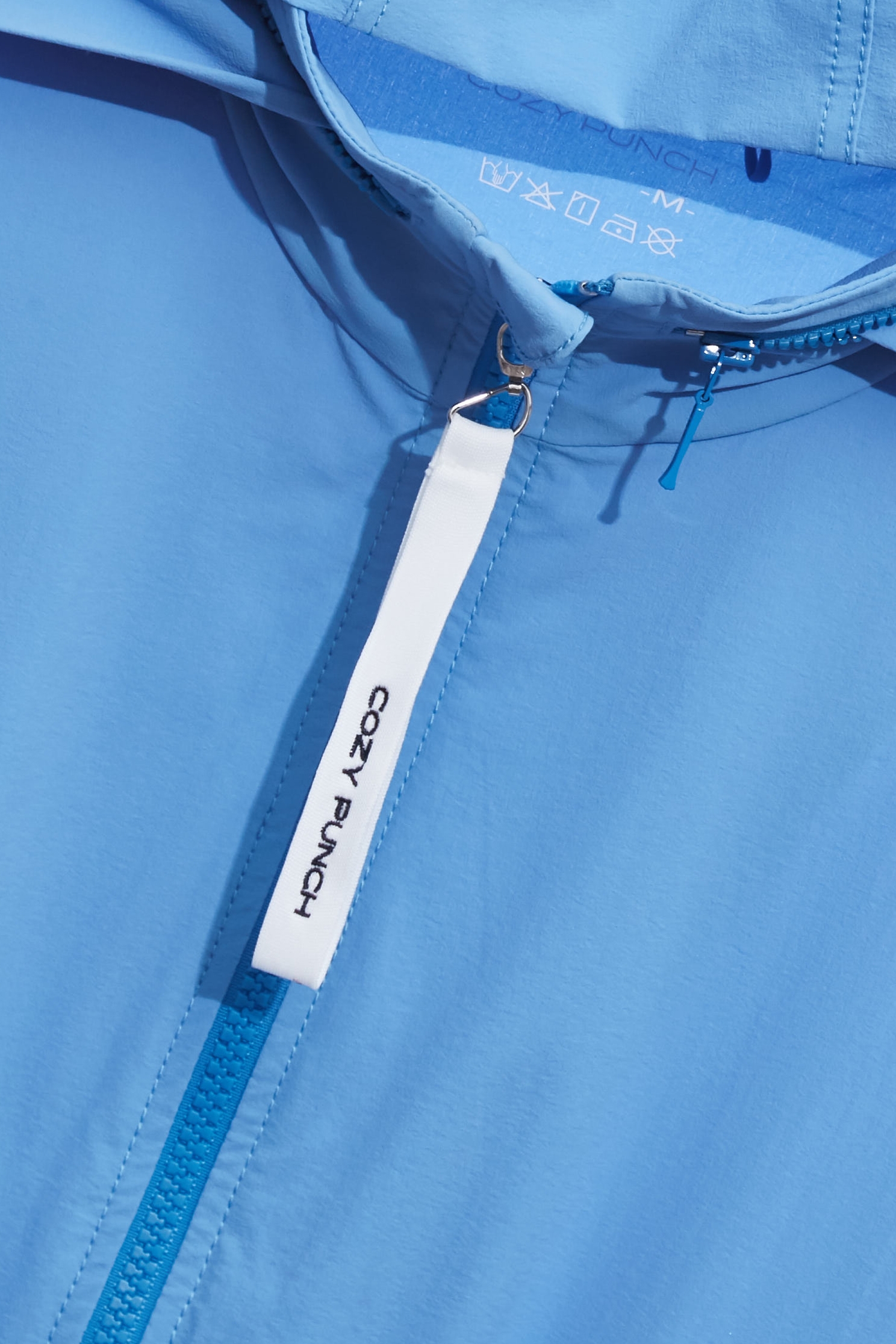 Contrast Trim Detail Sun Protection Collagen JacketSunset Coral Color Collagen Jacket,Cool Tech Activewear,CoolTechActivewear,COZY PUNCH,Jackets,Outerwear,Season (SS) Look,Hoodie jackets