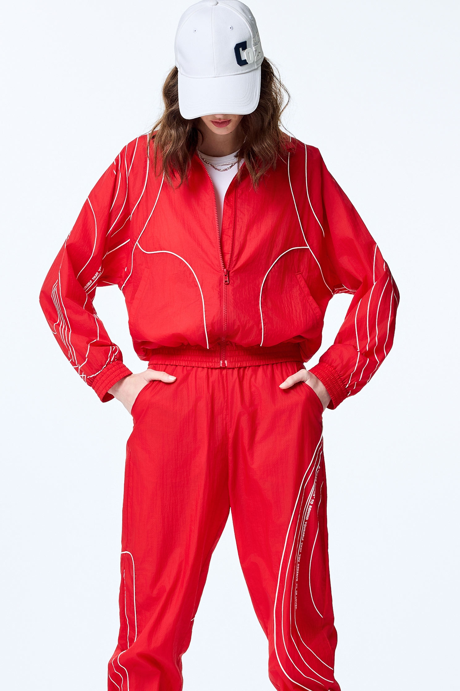 Planetary Graphic Sports JacketPlanetary Graphic Sports Jacket,COZY PUNCH,Jackets,Outerwear,Season (SS) Look,Trench coats