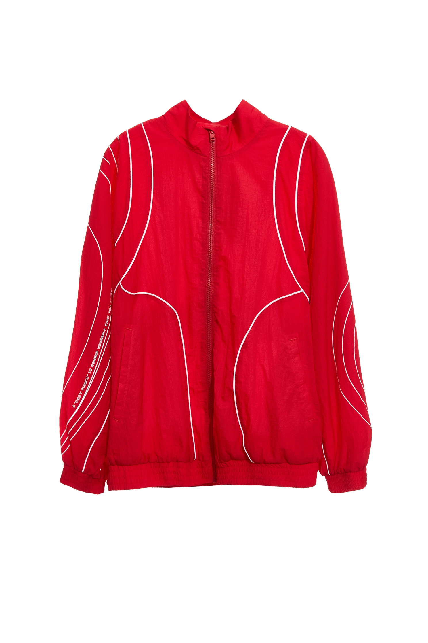 Planetary Graphic Sports JacketPlanetary Graphic Sports Jacket,COZY PUNCH,Jackets,Outerwear,Season (SS) Look,Trench coats