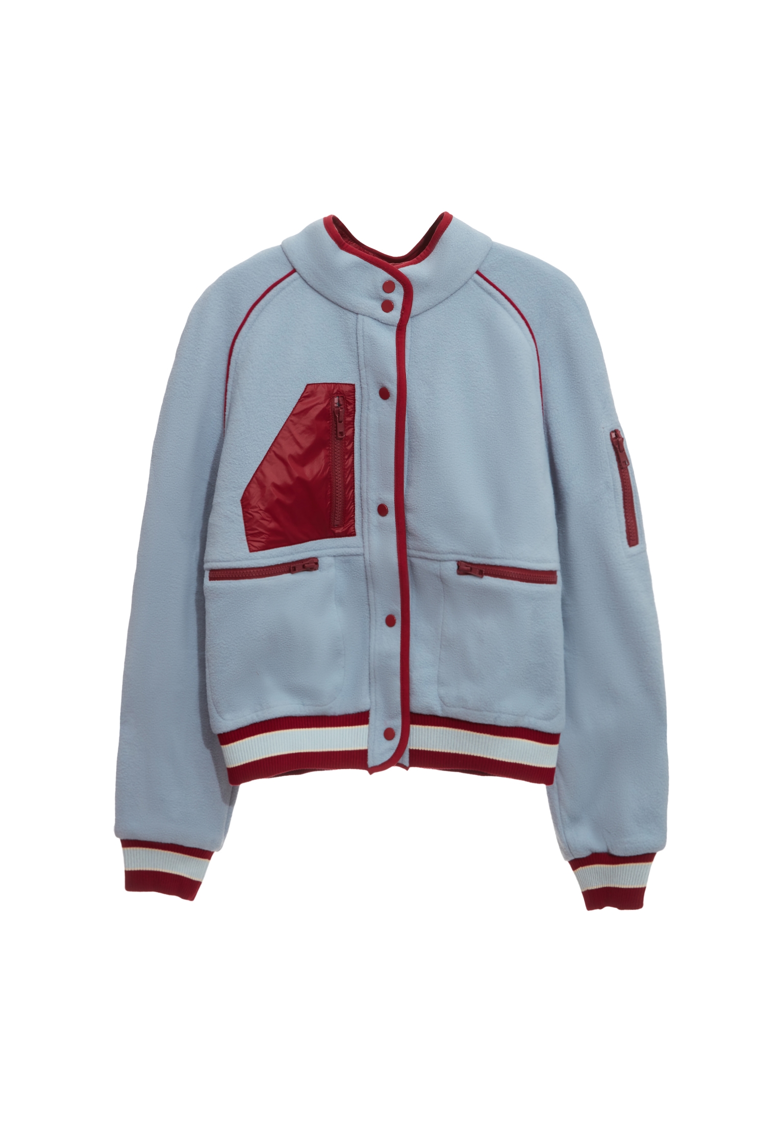 Glacier Series Thermal JacketGlacier Blue Color Warm Jacket,COZY PUNCH,Jackets,Outerwear,Season (AW) Look,Long sleeve outerwear