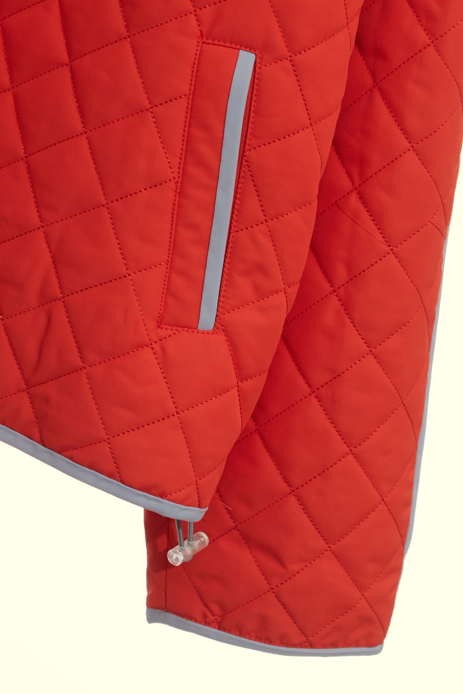 Flame Color Quilted Warm JacketFlame Color Quilted Warm Jacket,COZY PUNCH,Outerwear,Season (AW) Look,Hoodie jackets,Long sleeve outerwear