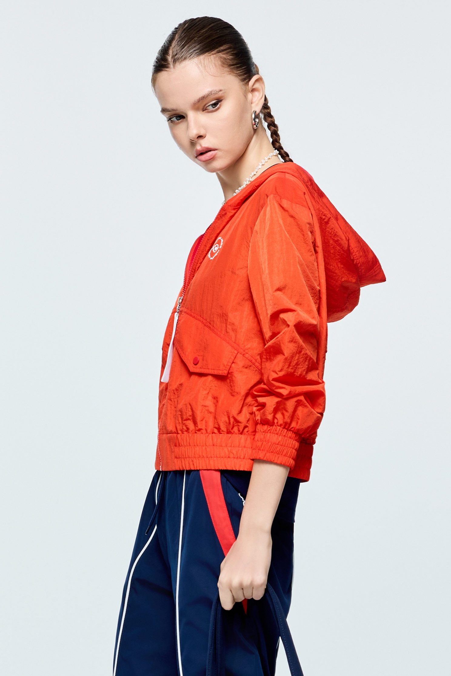 Chilli Red Hoodie JacketChilli Red Hoodie Jacket,COZY PUNCH,Outerwear,Season (AW) Look,Hoodie jackets