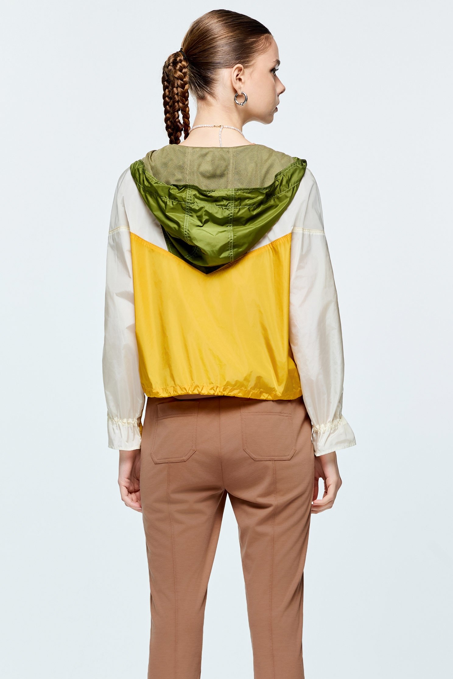 Colour Block Sports JacketColour Block Sports Jacket,COZY PUNCH,Jackets,Outerwear,Season (AW) Look