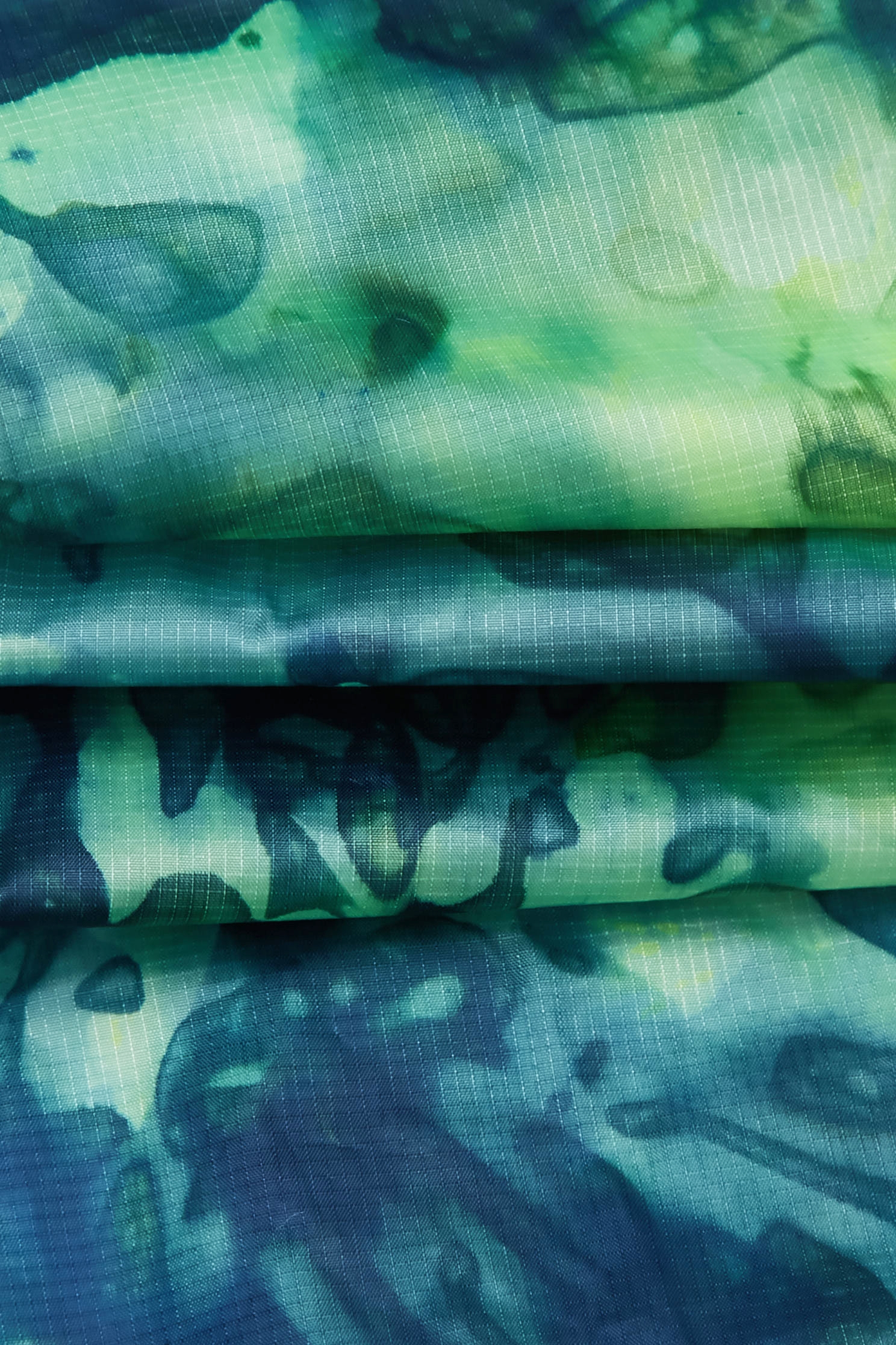 Fresh Leaf Green Tie-Dye Printed JacketFresh Leaf Green Tie-Dye Printed Jacket,COZY PUNCH,Jackets,Outerwear,Season (AW) Look,Trench coats