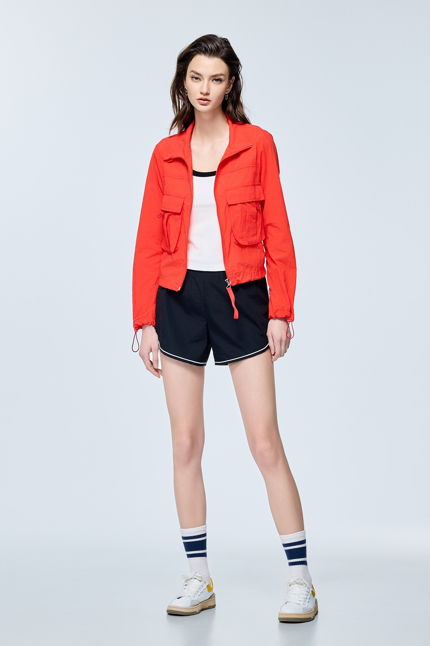 Dry Paper-Feel Sun Protection JacketDry Paper-Feel Sun Protection Jacket,COZY PUNCH,Jackets,Season (SS) Look