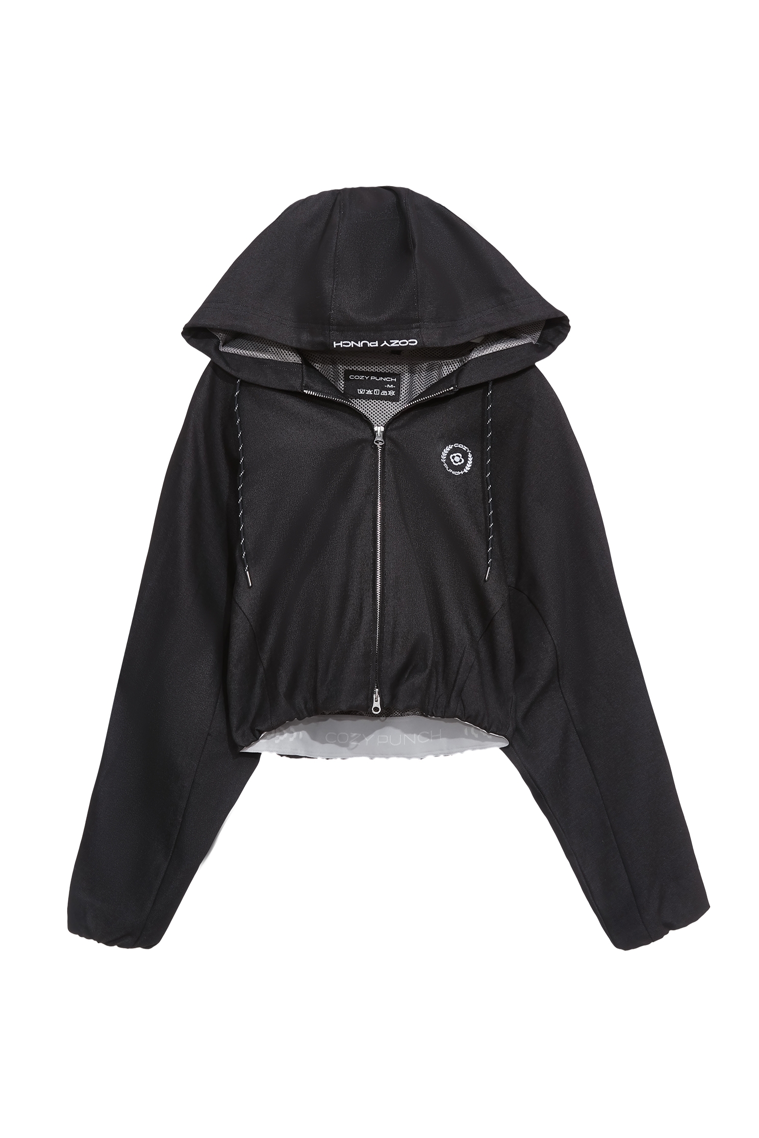 Salt gray casual sunscreen jacketSalt gray casual sunscreen jacket,COZY PUNCH,Jackets,Outerwear,Season (SS) Look,Denim,Denim Jackets,Hoodie jackets,Black outerwear