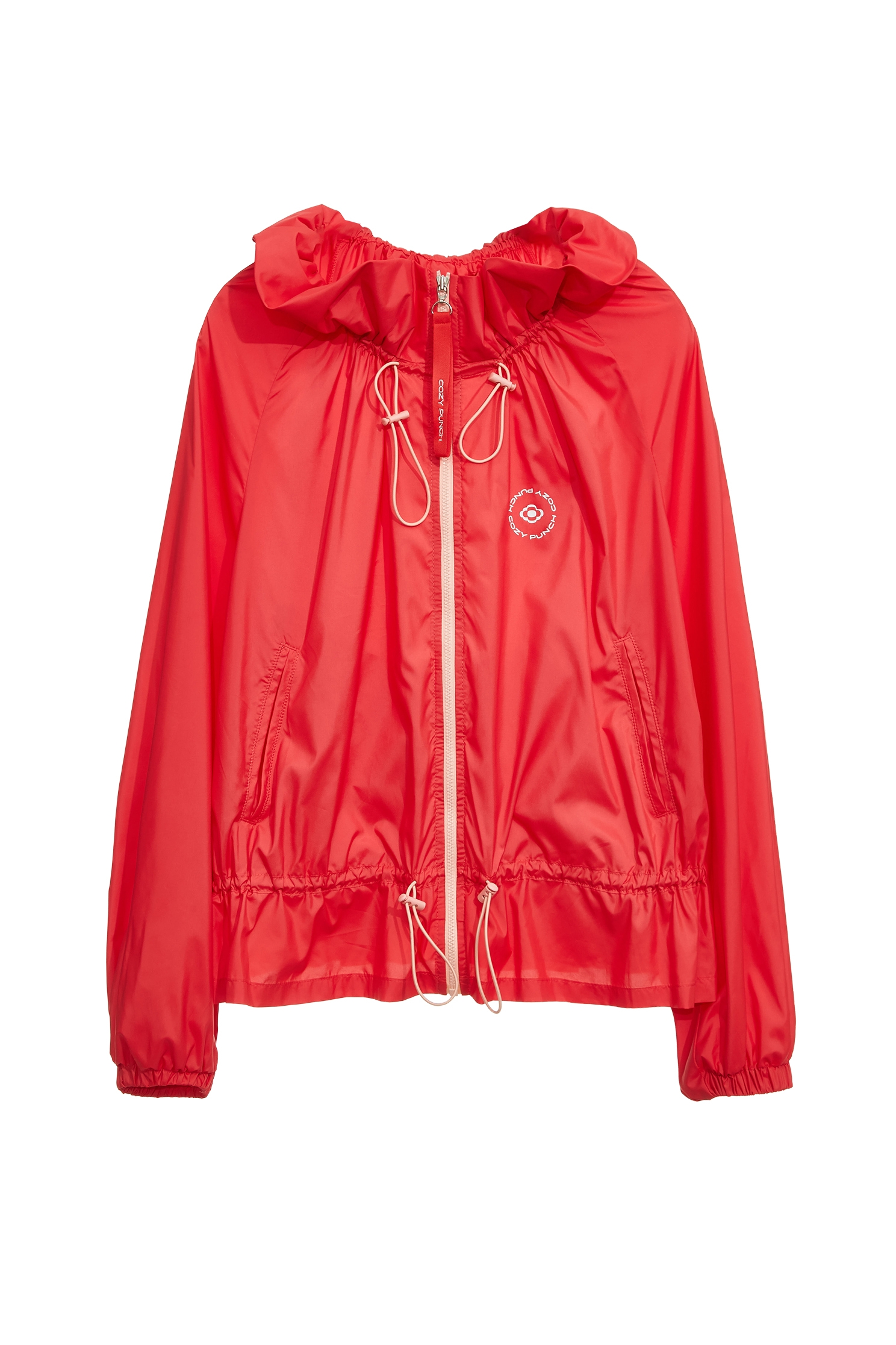 Flame Color Cooling Sun Protection JacketFlame Color Cooling Sun Protection Jacket,COZY PUNCH,Jackets,Outerwear,Season (SS) Look,Long sleeve outerwear