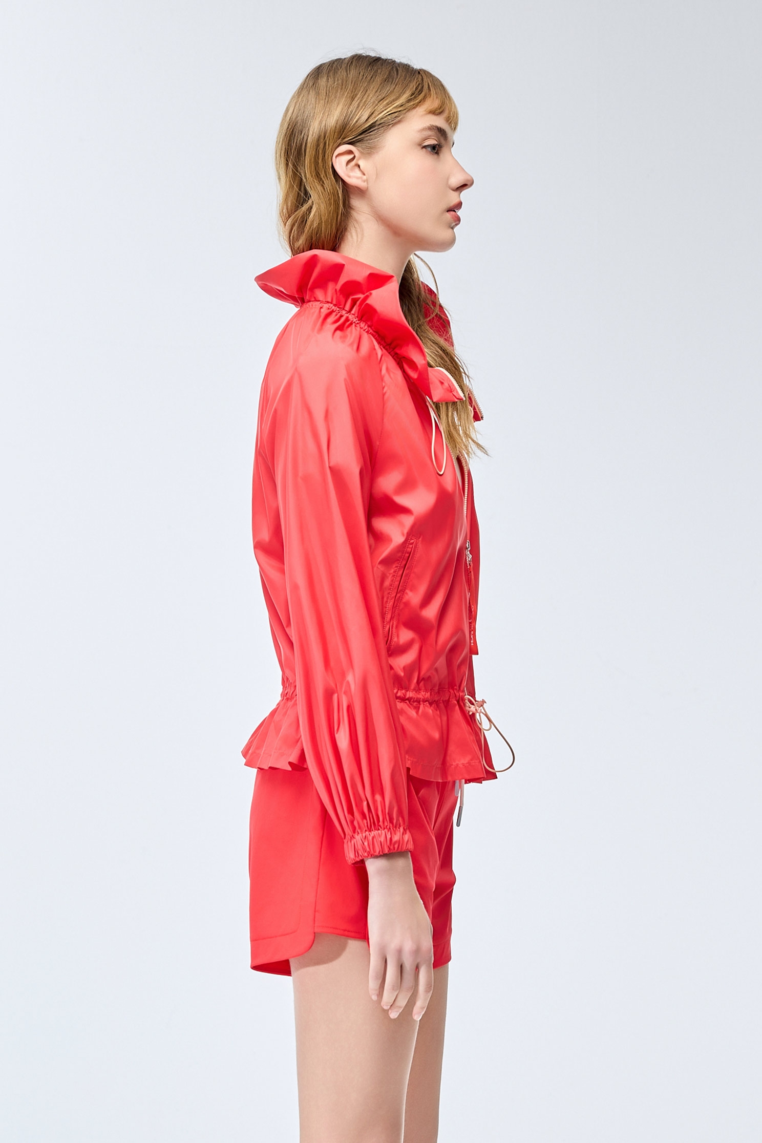 Flame Color Cooling Sun Protection JacketFlame Color Cooling Sun Protection Jacket,COZY PUNCH,Jackets,Outerwear,Season (SS) Look,Long sleeve outerwear