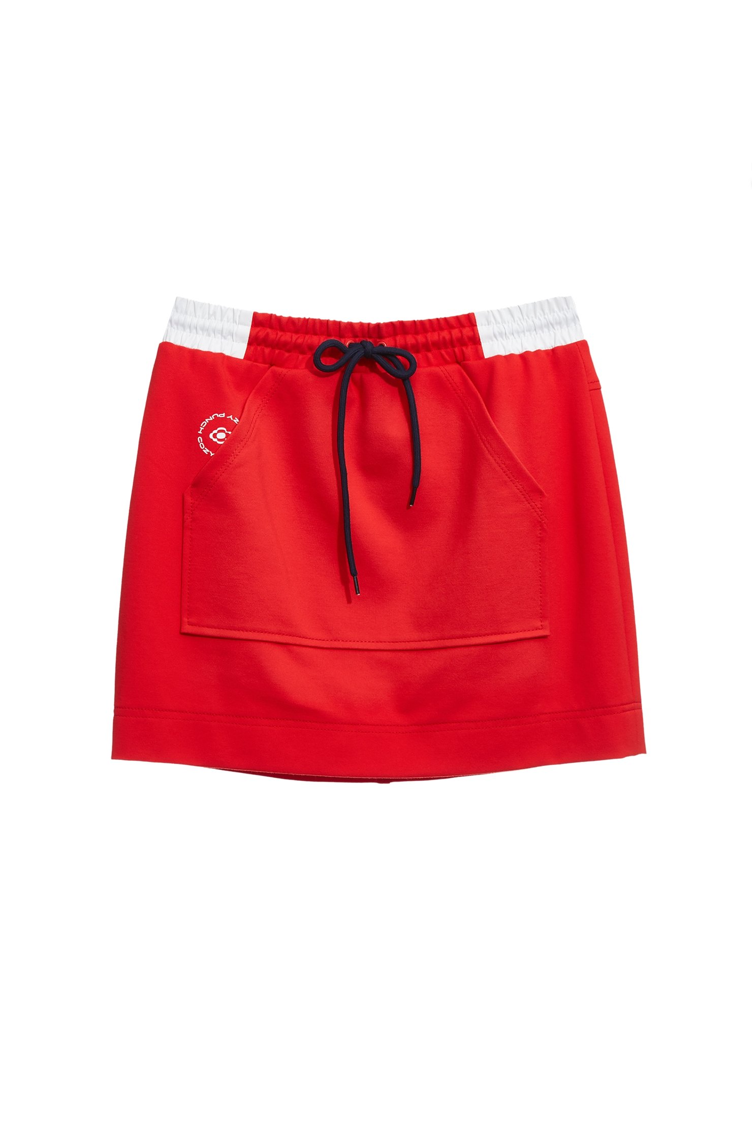 Chilli Red Casual SkirtChilli Red Casual Skirt,COZY PUNCH,Mini skirts,Shorts,Season (AW) Look