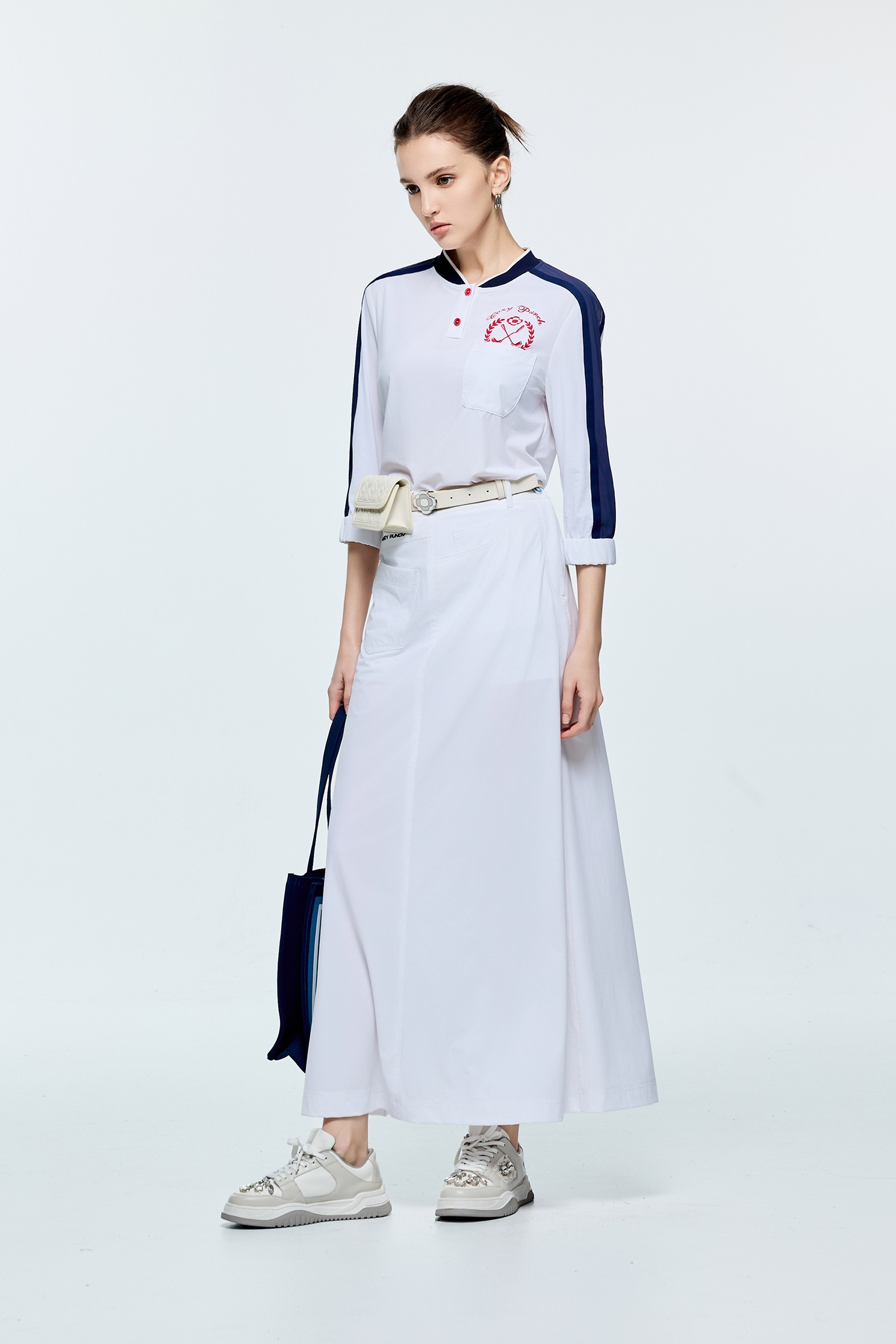 Collagen Maxi SkirtCollagen Maxi Skirt,COZY PUNCH,Mini skirts,Season (AW) Look,Midi skirts