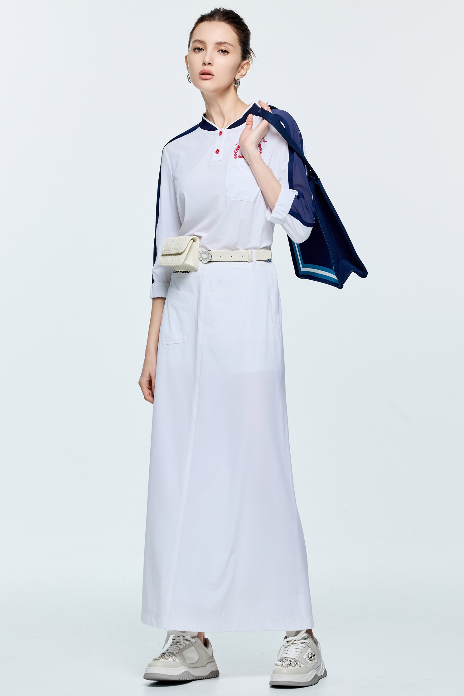 Collagen Maxi SkirtCollagen Maxi Skirt,COZY PUNCH,Mini skirts,Season (AW) Look,Midi skirts