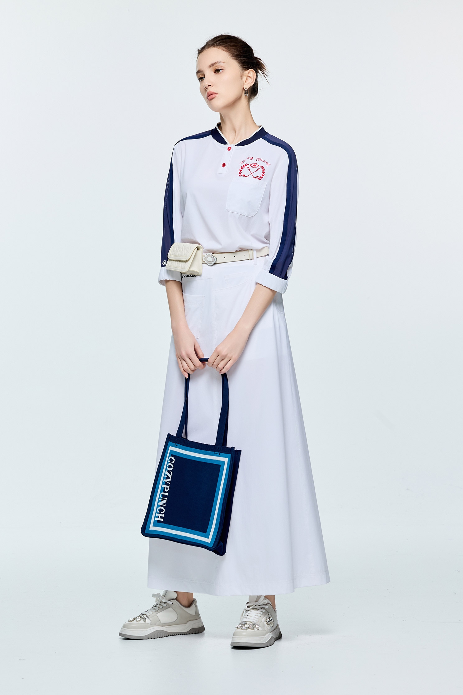 Collagen Maxi SkirtCollagen Maxi Skirt,COZY PUNCH,Mini skirts,Season (AW) Look,Midi skirts