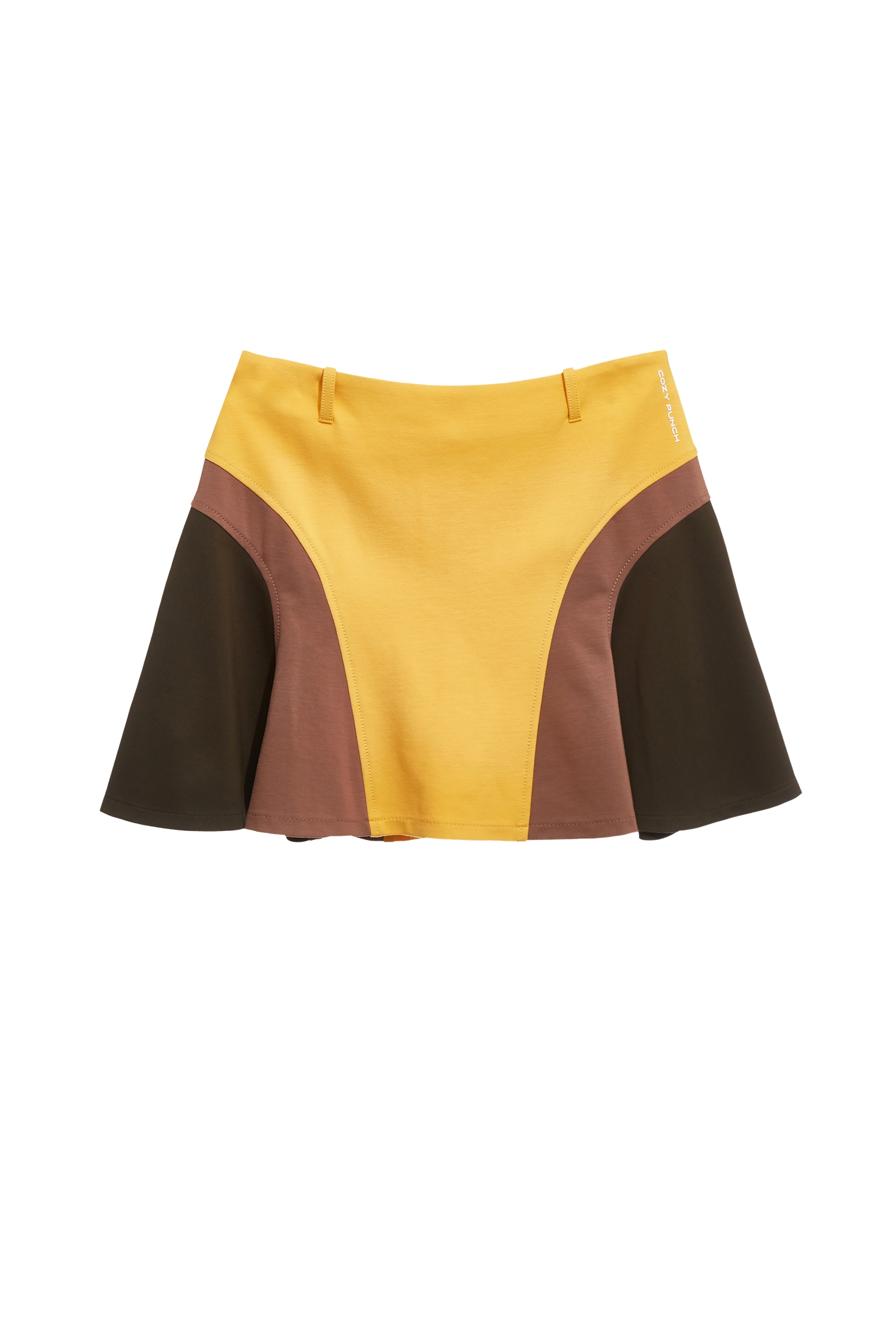 Colour Block Golf SkirtColour Block Golf Skirt,COZY PUNCH,Mini skirts,Shorts,Season (AW) Look
