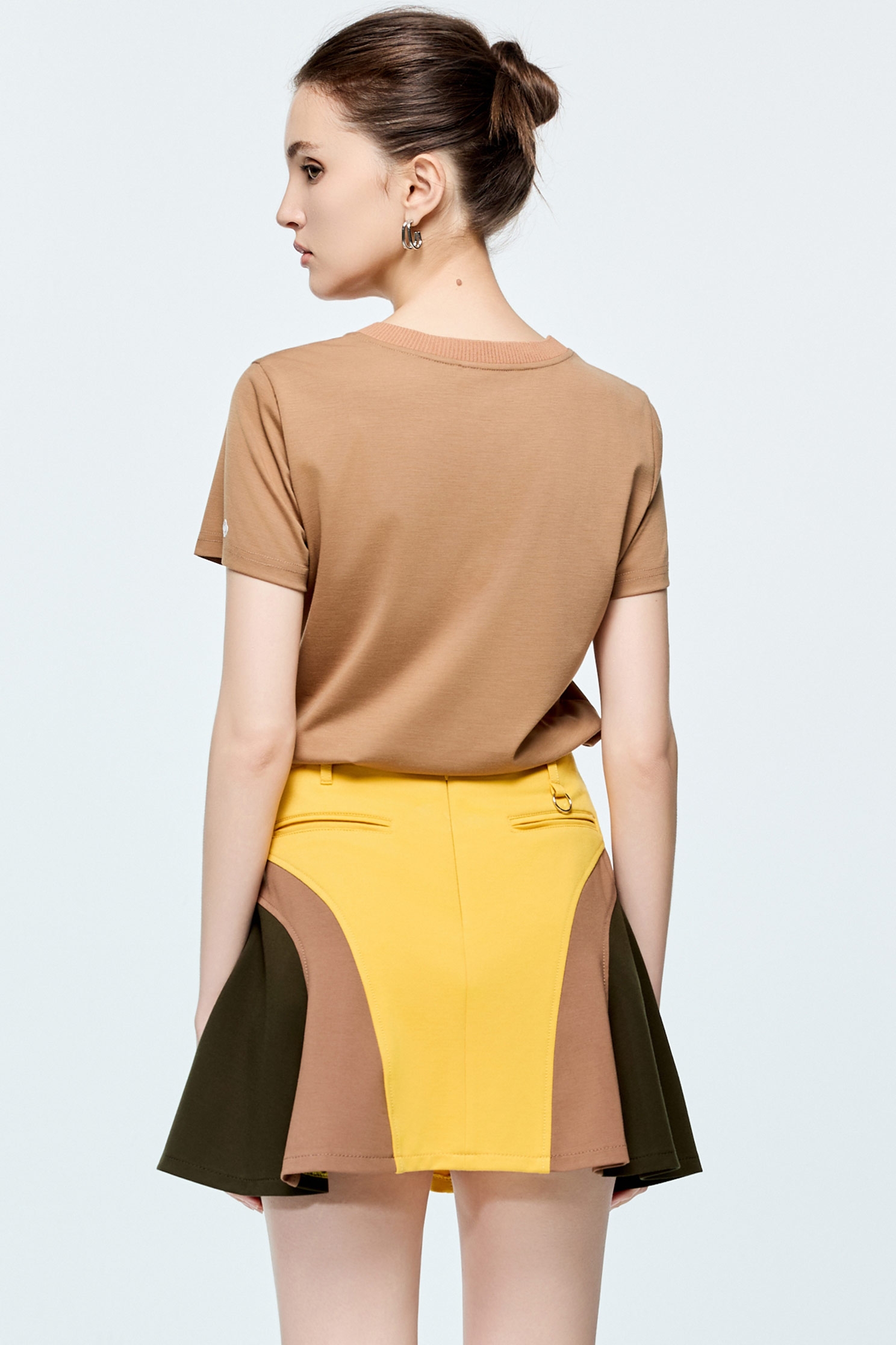 Colour Block Golf SkirtColour Block Golf Skirt,COZY PUNCH,Mini skirts,Shorts,Season (AW) Look