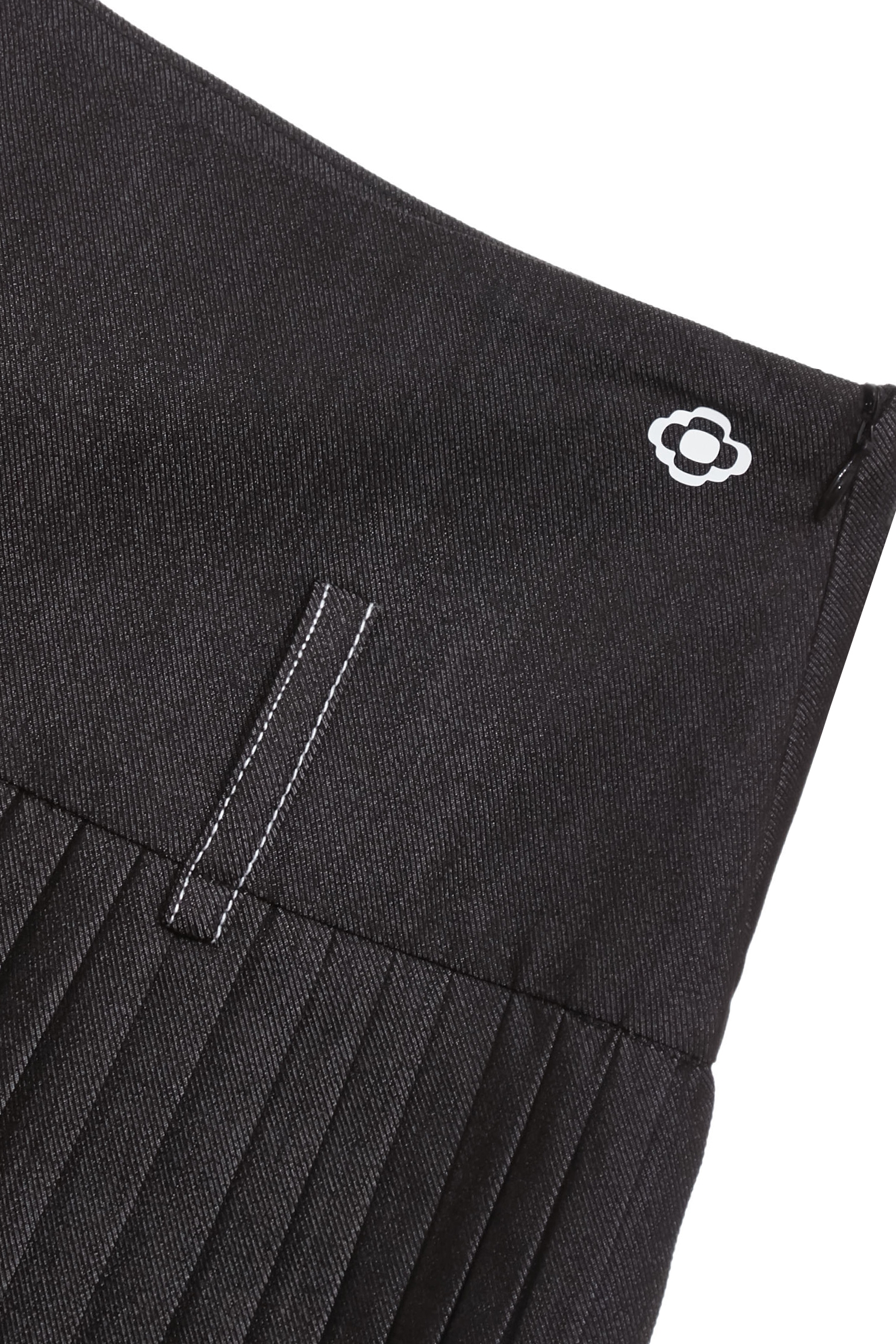 Salt gray golf pleated skirtSalt gray golf pleated skirt,COZY PUNCH,Season (SS) Look,Denim,Denim skirts,Pleated skirts,Black skirts