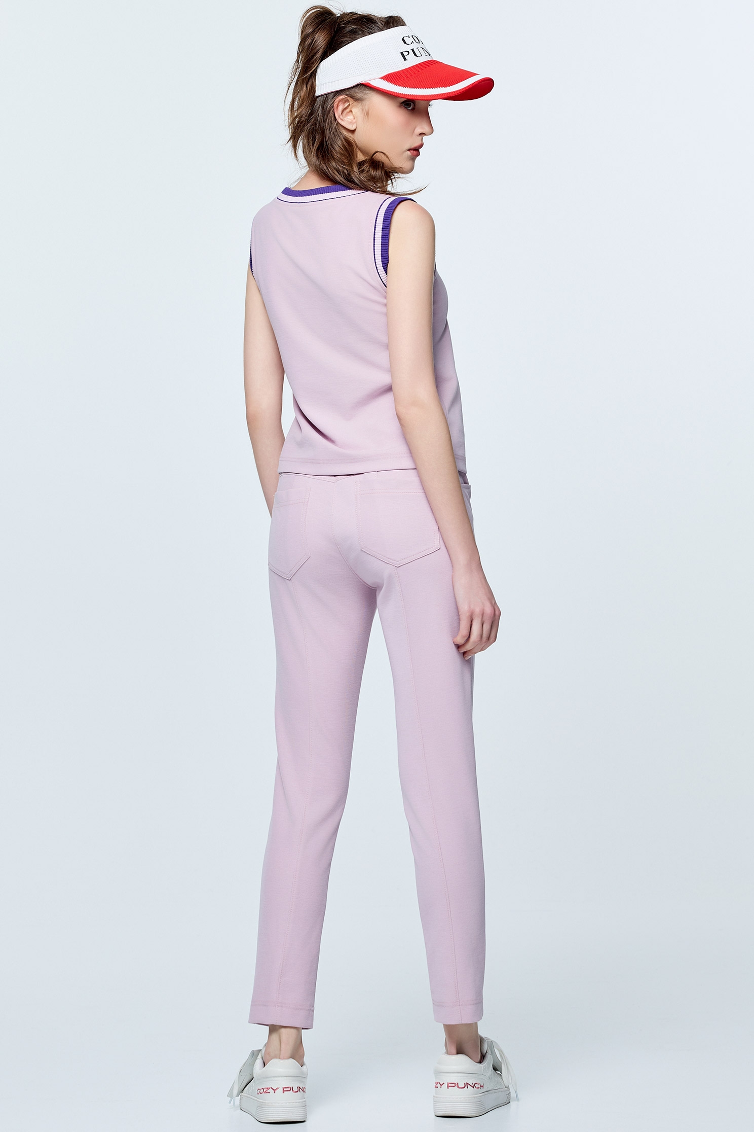 Makeup Pink Casual Fitted PantsMakeup Pink Casual Fitted Pants,COZY PUNCH,Casual,Season (SS) Look,Skinny pants,Skinny pants,Pants