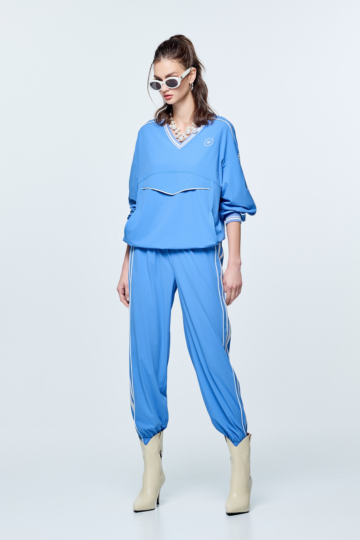 Sun Protection Collagen PantsSunset Coral Color Collagen Pants,Cool Tech Activewear,CoolTechActivewear,COZY PUNCH,Season (SS) Look,pants