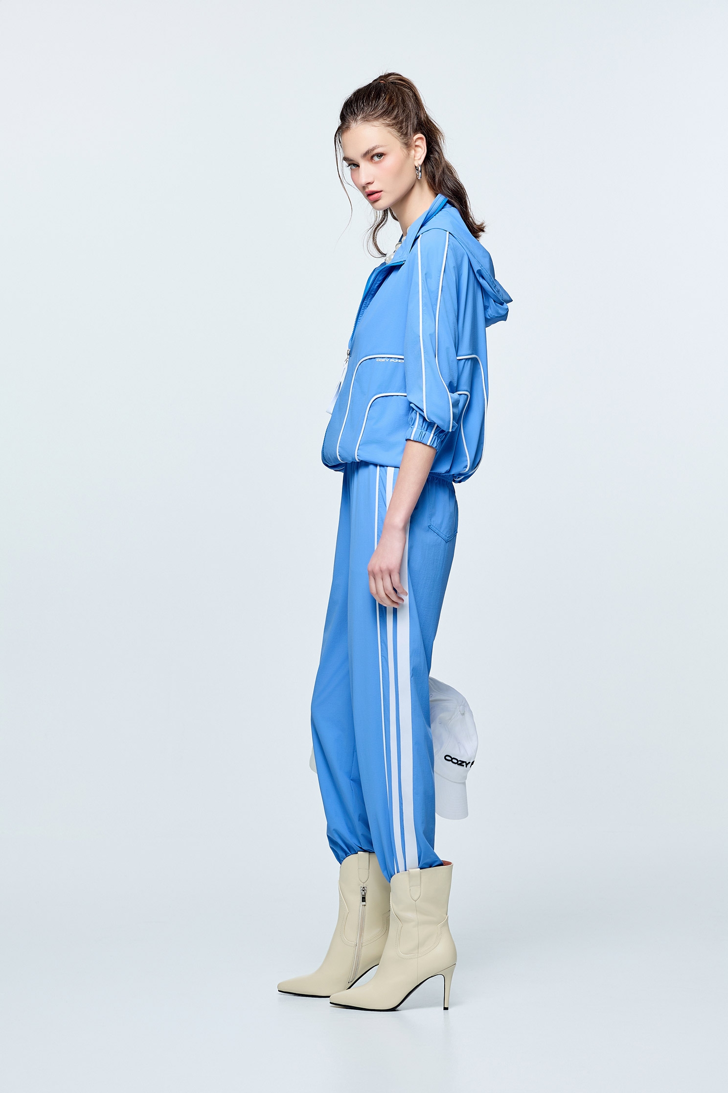 Sun Protection Collagen PantsSunset Coral Color Collagen Pants,Cool Tech Activewear,CoolTechActivewear,COZY PUNCH,Season (SS) Look,pants