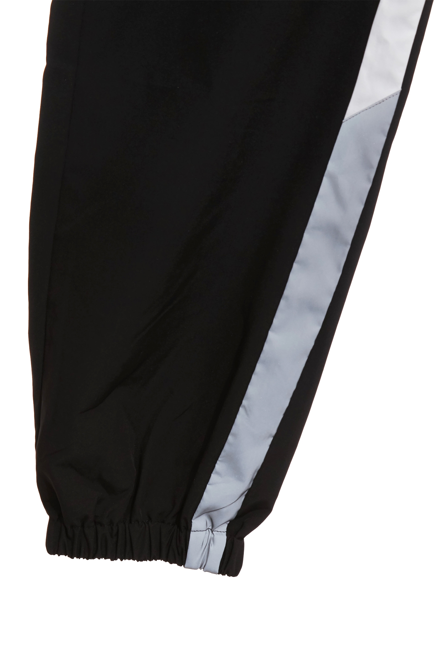 Color-Contrast Striped Casual PantsColor-Contrast Striped Casual Pants,COZY PUNCH,Season (AW) Look,pants,Black pants