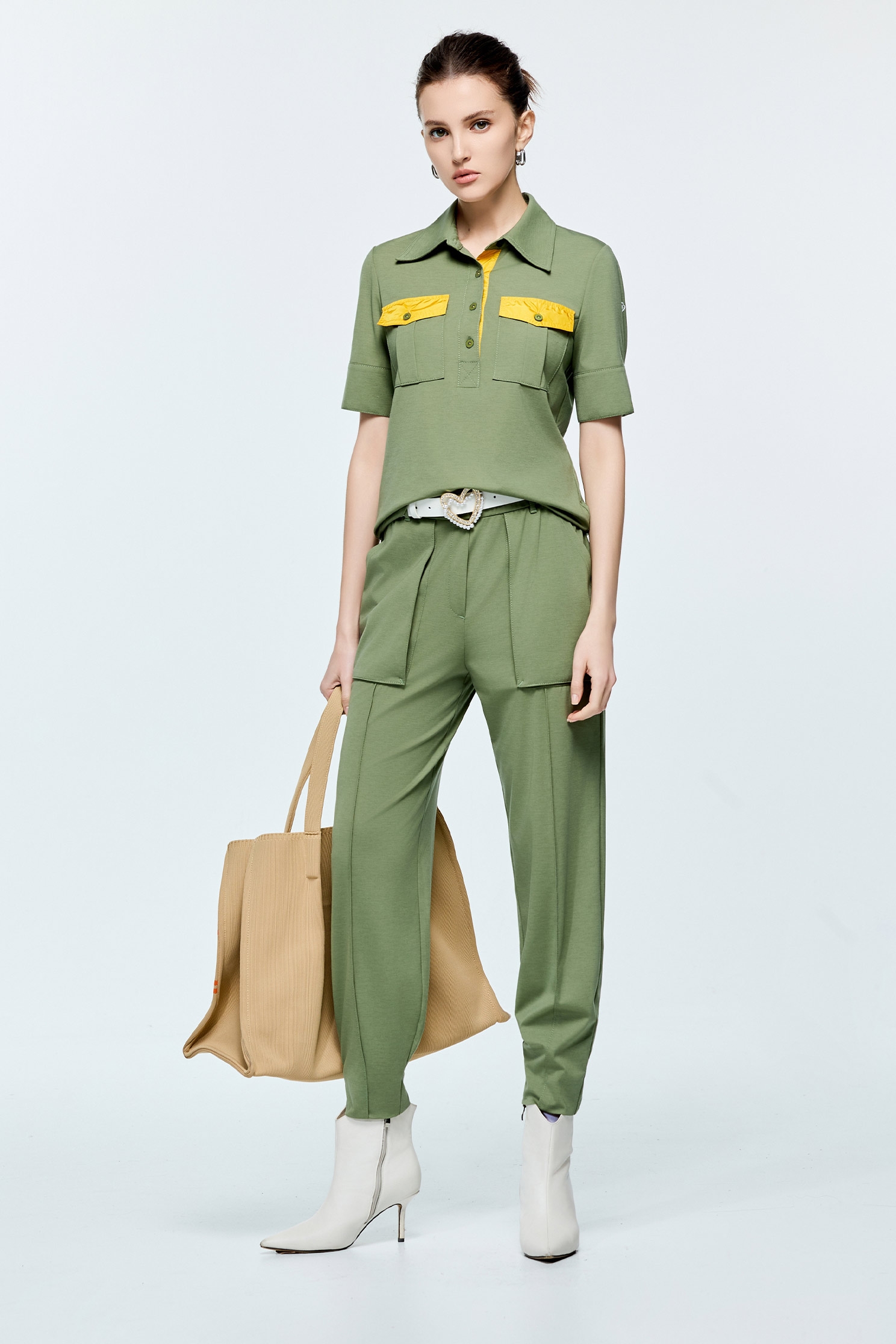 Army Green Jogger PantsArmy Green Jogger Pants,COZY PUNCH,Season (AW) Look,Joggers