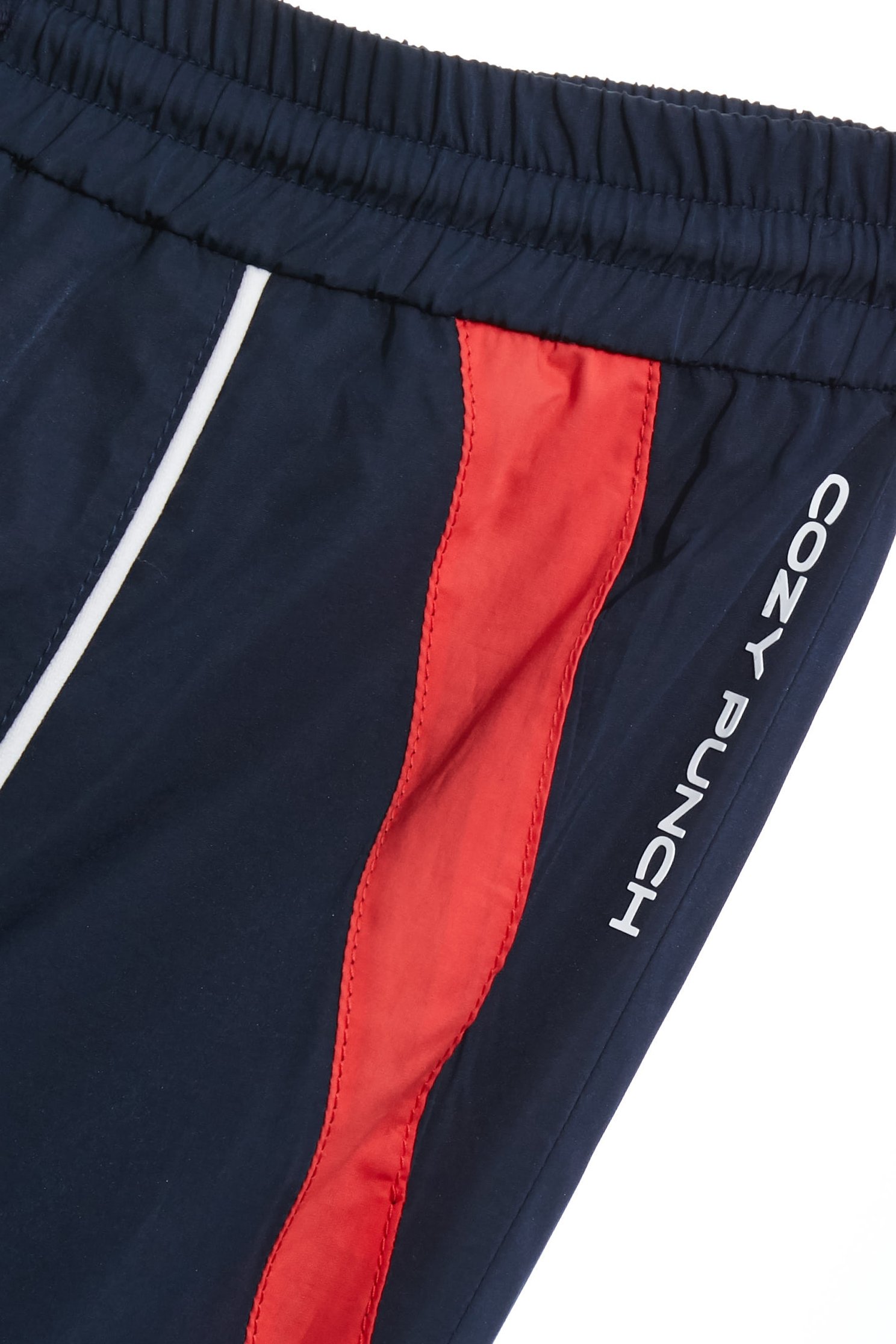 Contrast Red Stripe Casual PantsContrast Red Stripe Casual Pants,Season (AW) Look,Joggers,Pants