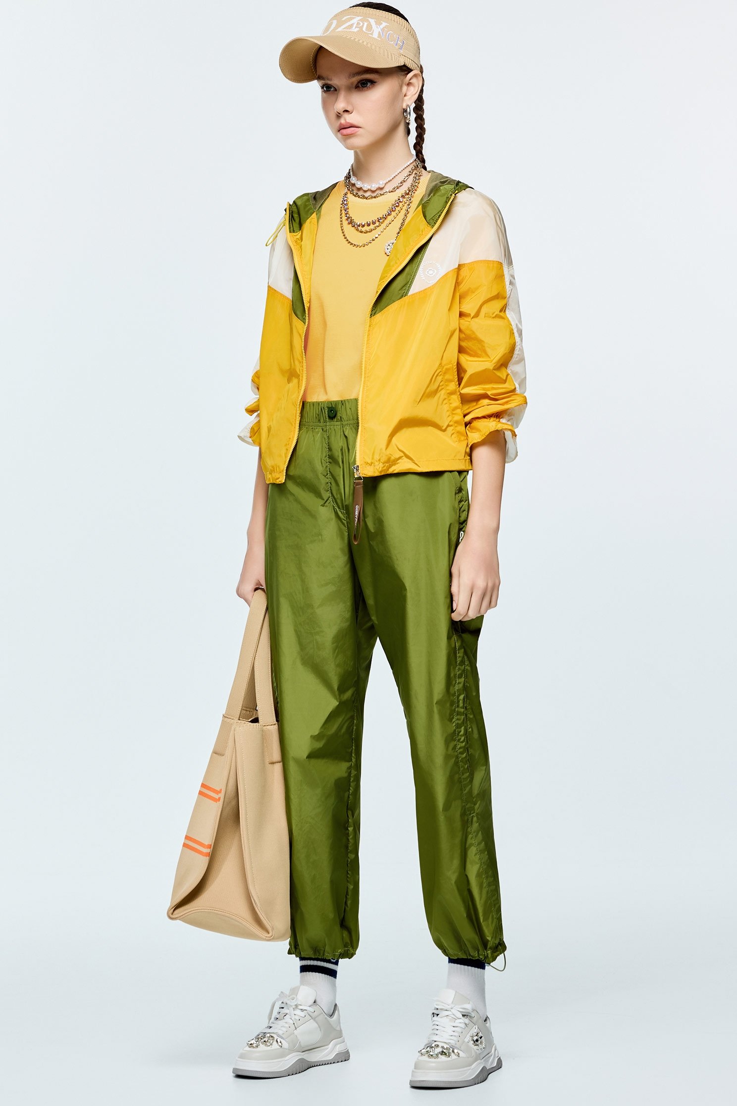 Army Green Casual Cargo PantsArmy Green Casual Cargo Pants,COZY PUNCH,Season (AW) Look,Joggers