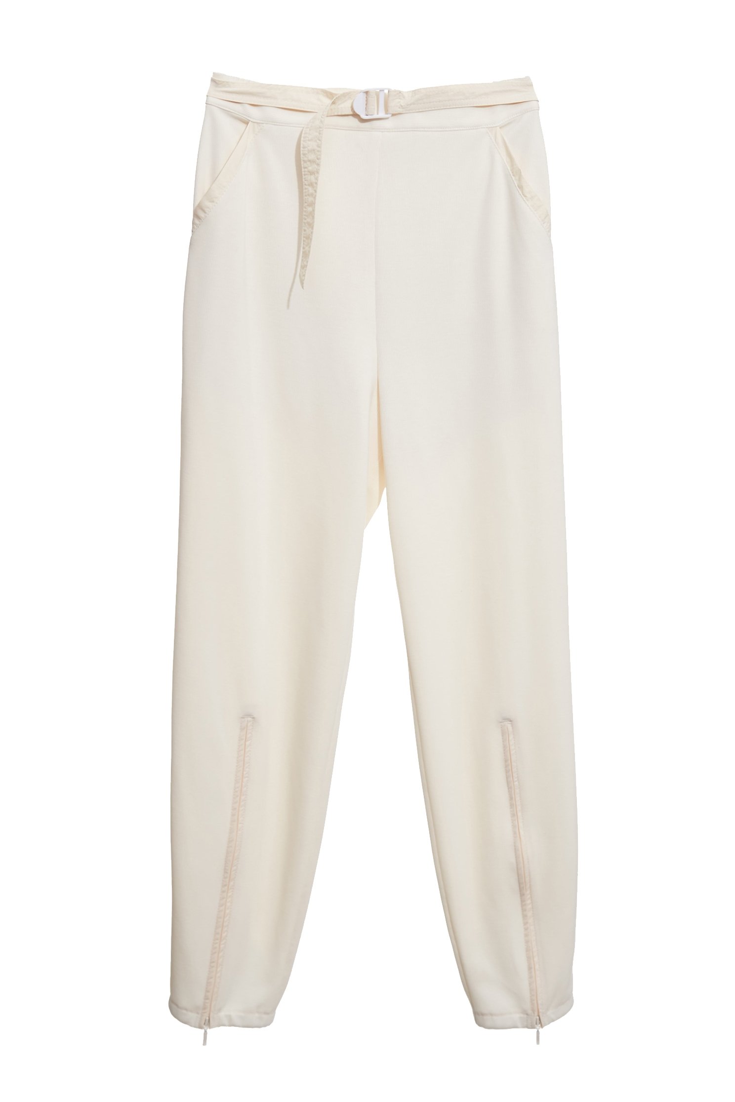 White Casual PantsWhite Casual Pants,Season (AW) Look,Belts,Joggers,Pants