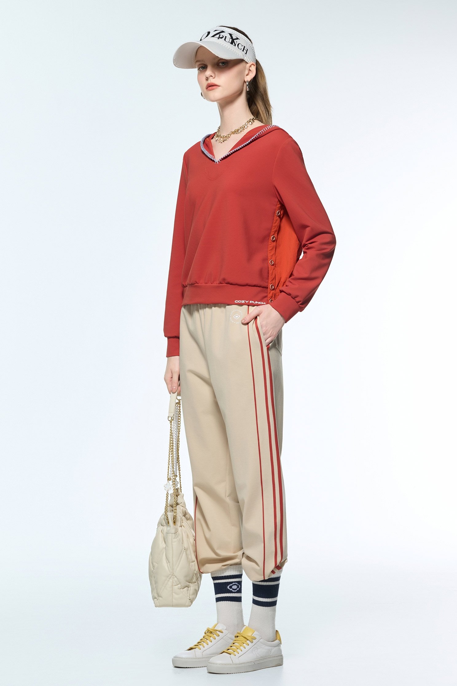 Contrast Trim Jogger PantsContrast Trim Jogger Pants,Season (AW) Look,Joggers