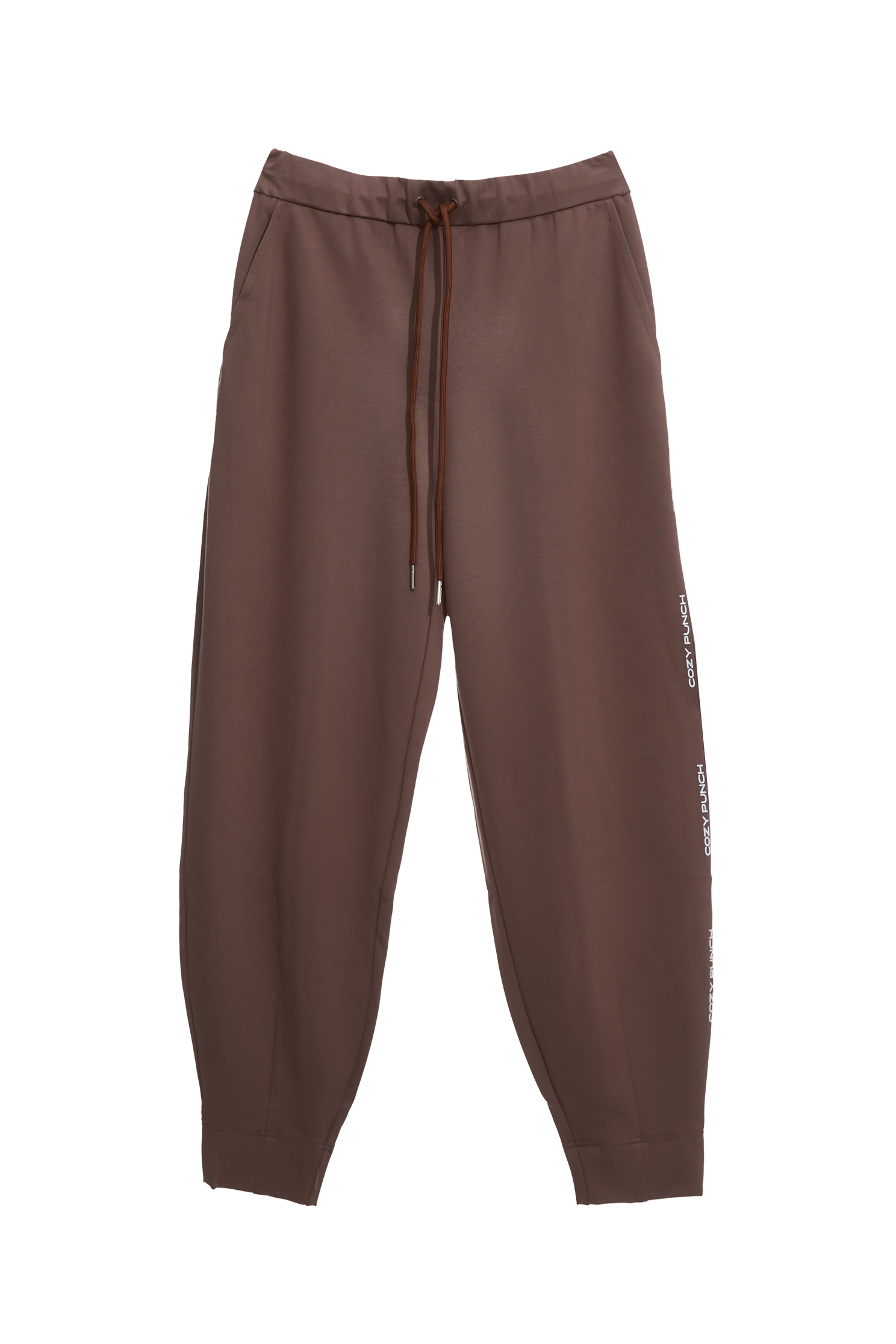 Brown Casual Jogger PantsBrown Casual Jogger Pants,COZY PUNCH,Season (AW) Look,Joggers