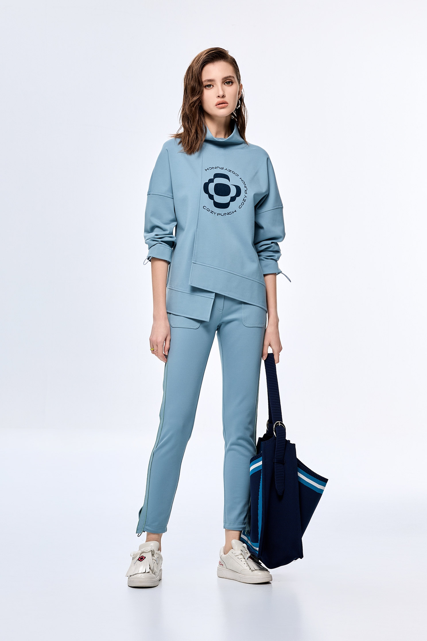 Fresh Mint Fitted PantsFresh Mint Fitted Pants,COZY PUNCH,Season (AW) Look,Joggers,Pants