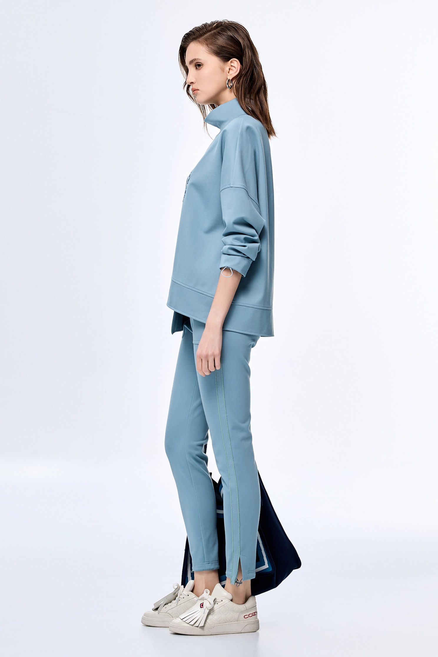 Fresh Mint Fitted PantsFresh Mint Fitted Pants,COZY PUNCH,Season (AW) Look,Joggers,Pants