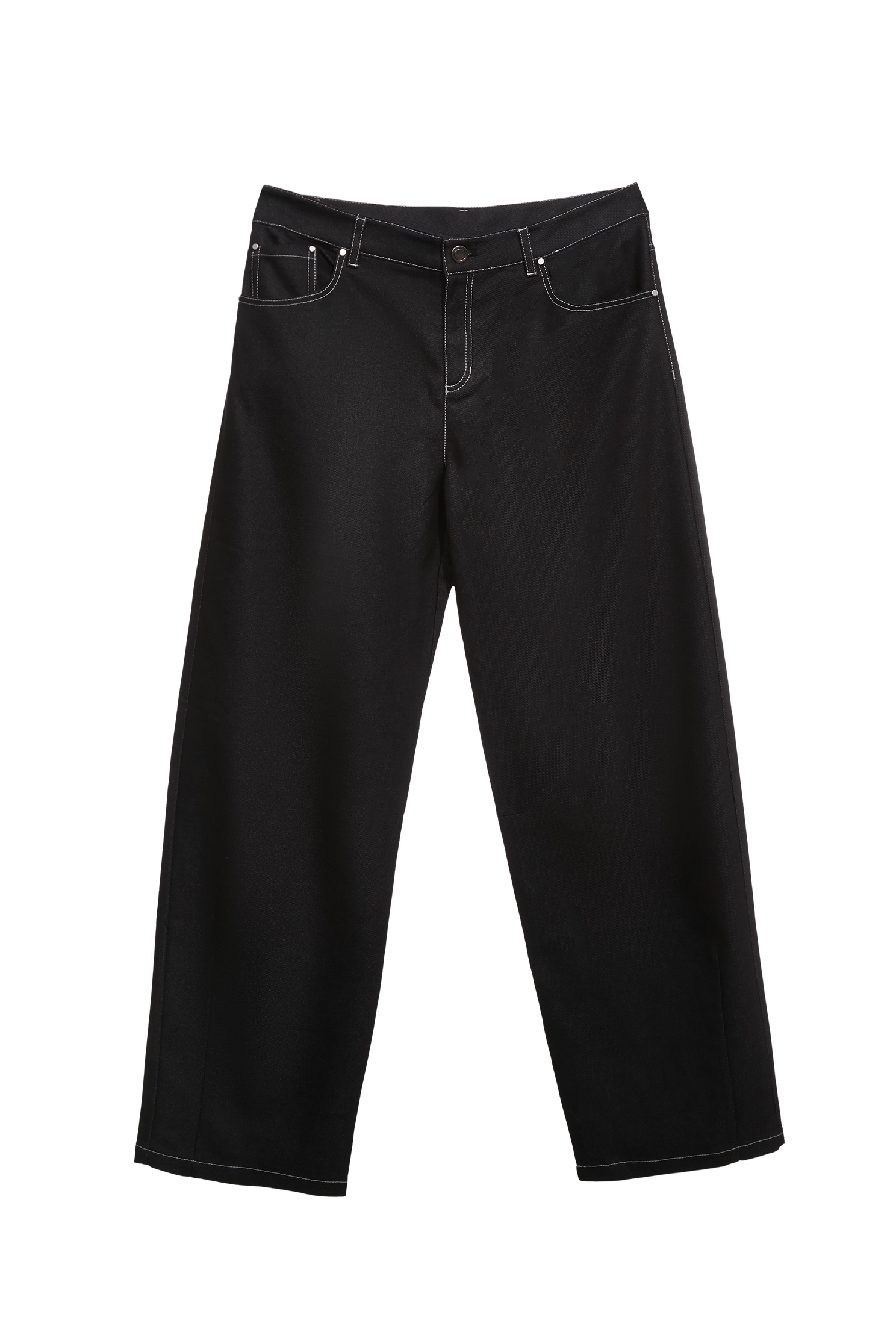 Salt gray casual pantsSalt gray casual pants,COZY PUNCH,Season (SS) Look,Denim,pants,Black pants