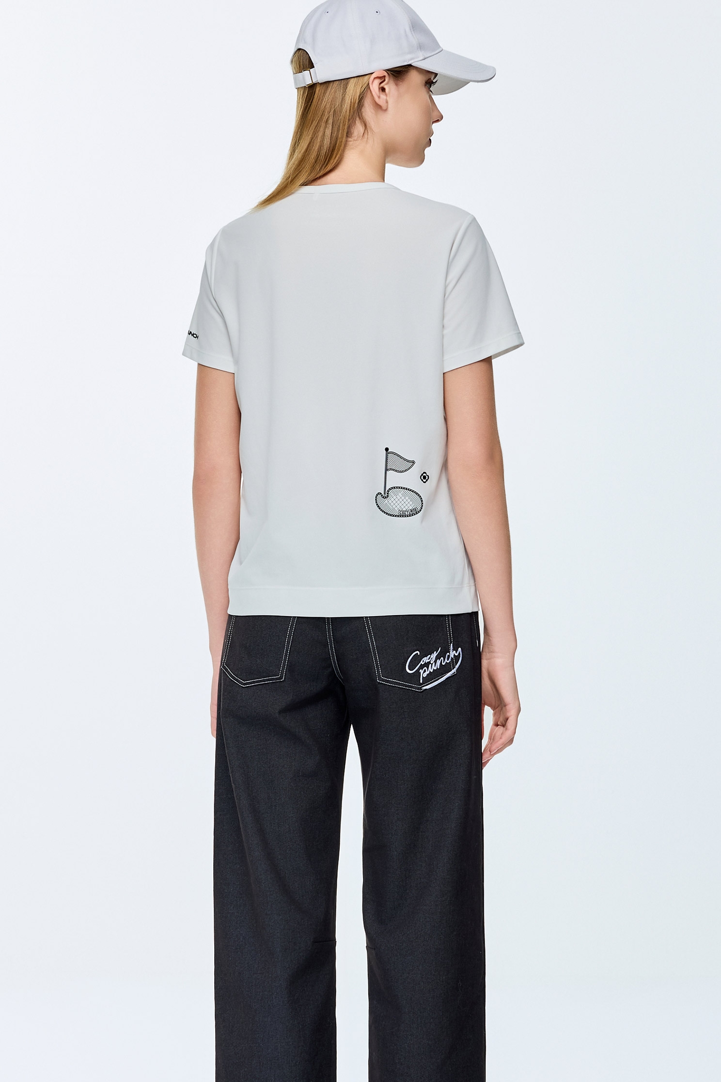 Salt gray casual pantsSalt gray casual pants,COZY PUNCH,Season (SS) Look,Denim,pants,Black pants