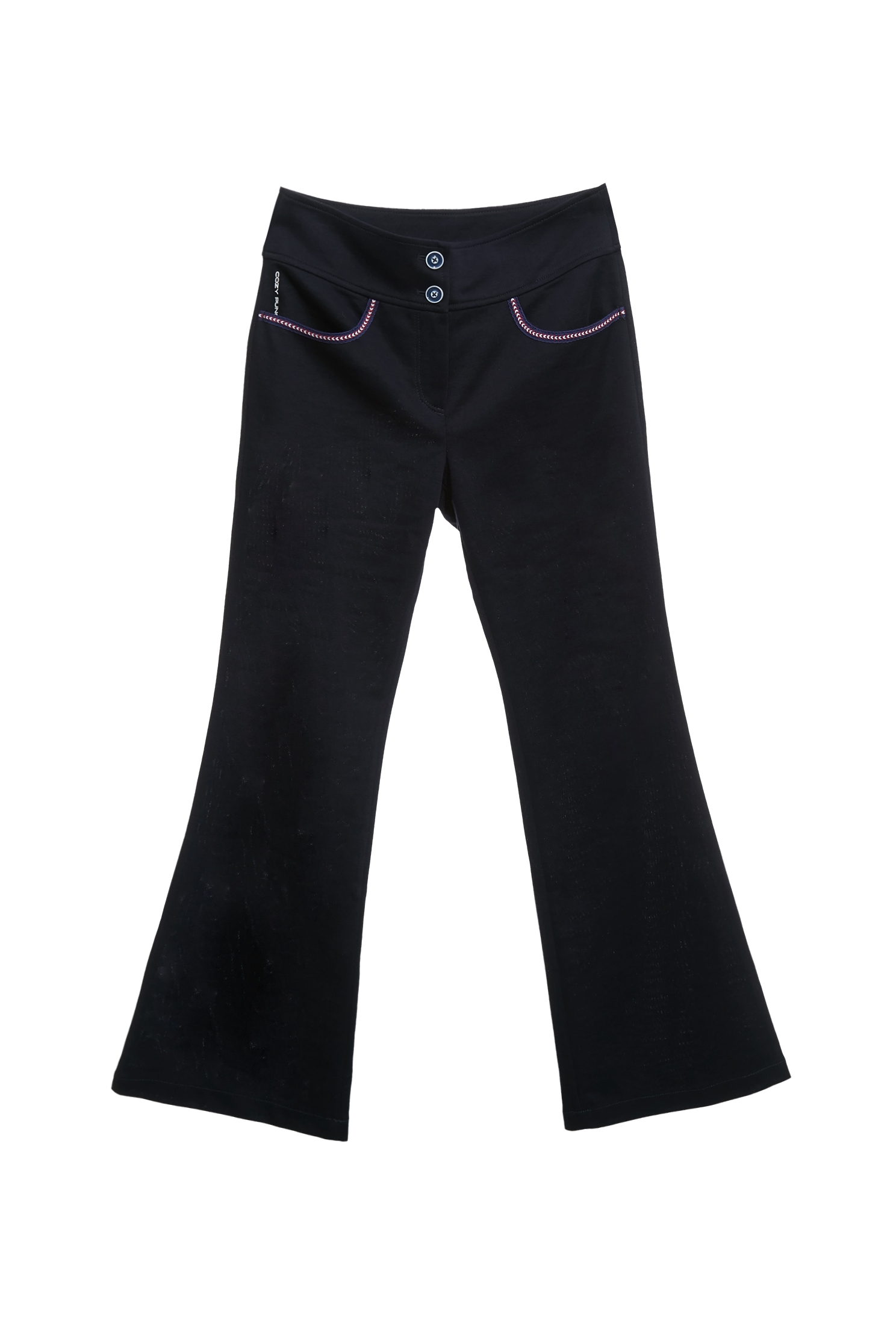 Ocean Cave Color Side Slit Flared PantsOcean Cave Color Side Slit Flared Pants,COZY PUNCH,Bell-bottoms,Culottes,Season (SS) Look,Bell-bottoms