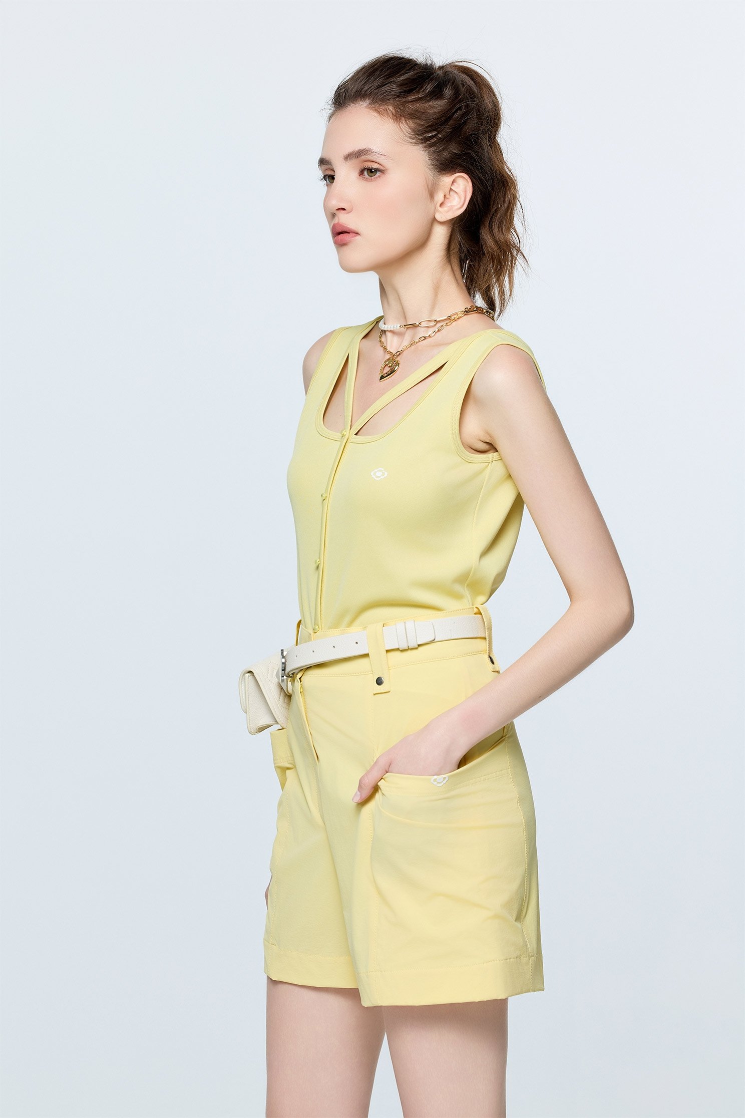 High Performance Collagen Tank TopLuxurious Pink Collagen Vest,COZY PUNCH,sleeveless tops,Tops,Casual,Season (SS) Look,sleeveless tops