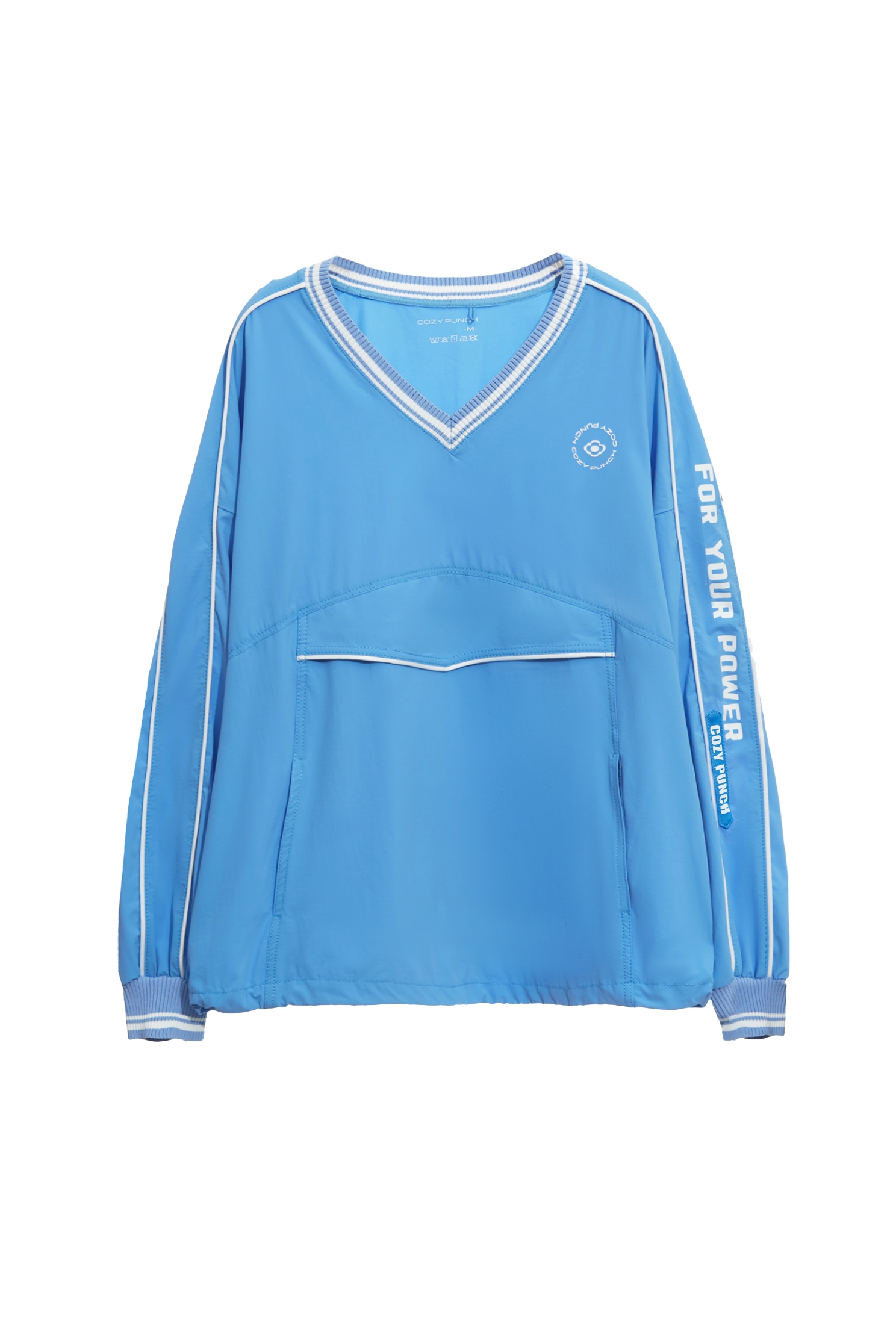 Contrast Trim Detail Sun Protection Collagen TopSunset Coral Color Collagen Top,Cool Tech Activewear,CoolTechActivewear,COZY PUNCH,Tops,Season (SS) Look